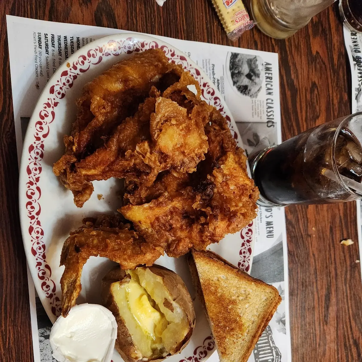 Fried Chicken Dinner