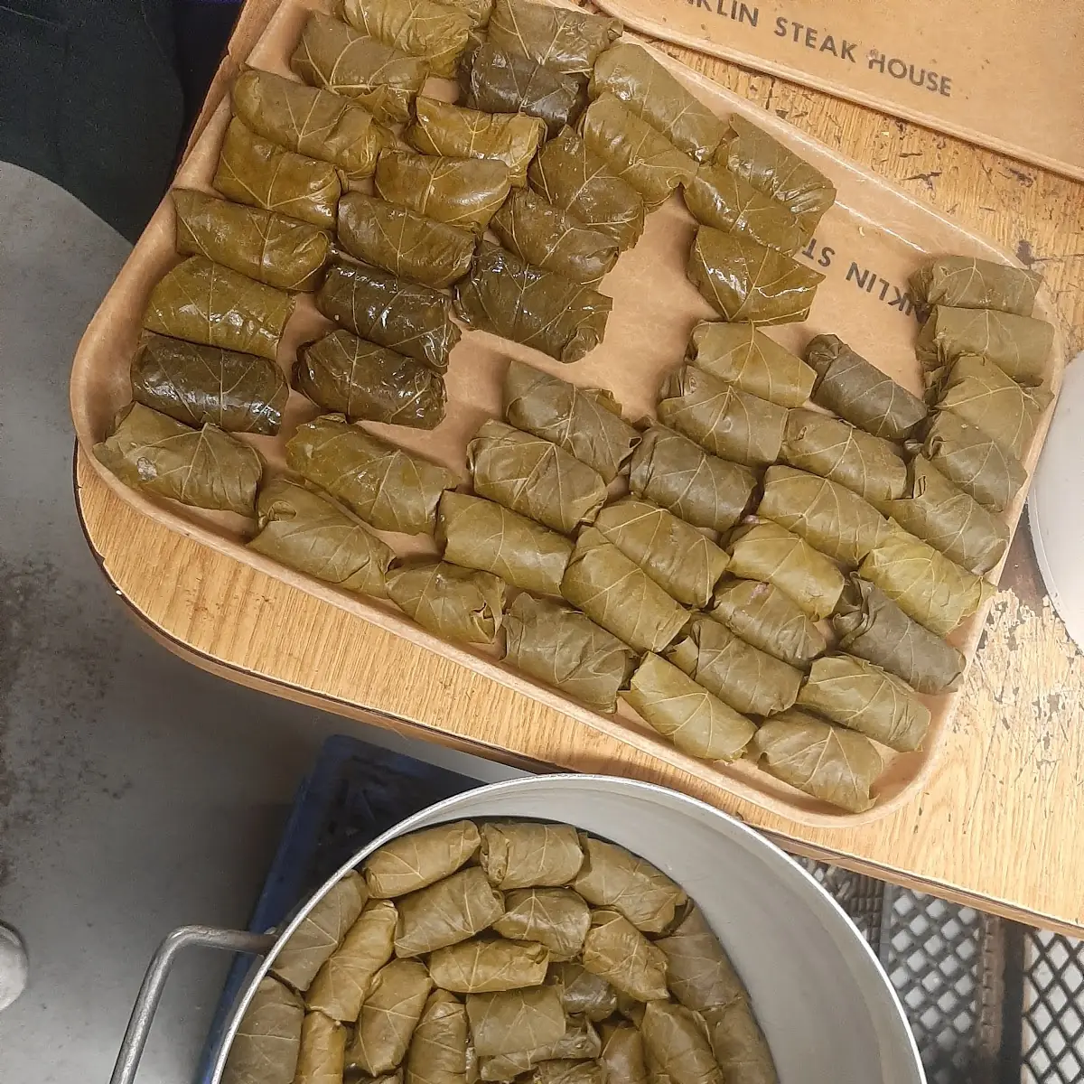 Stuffed Grape Leaves