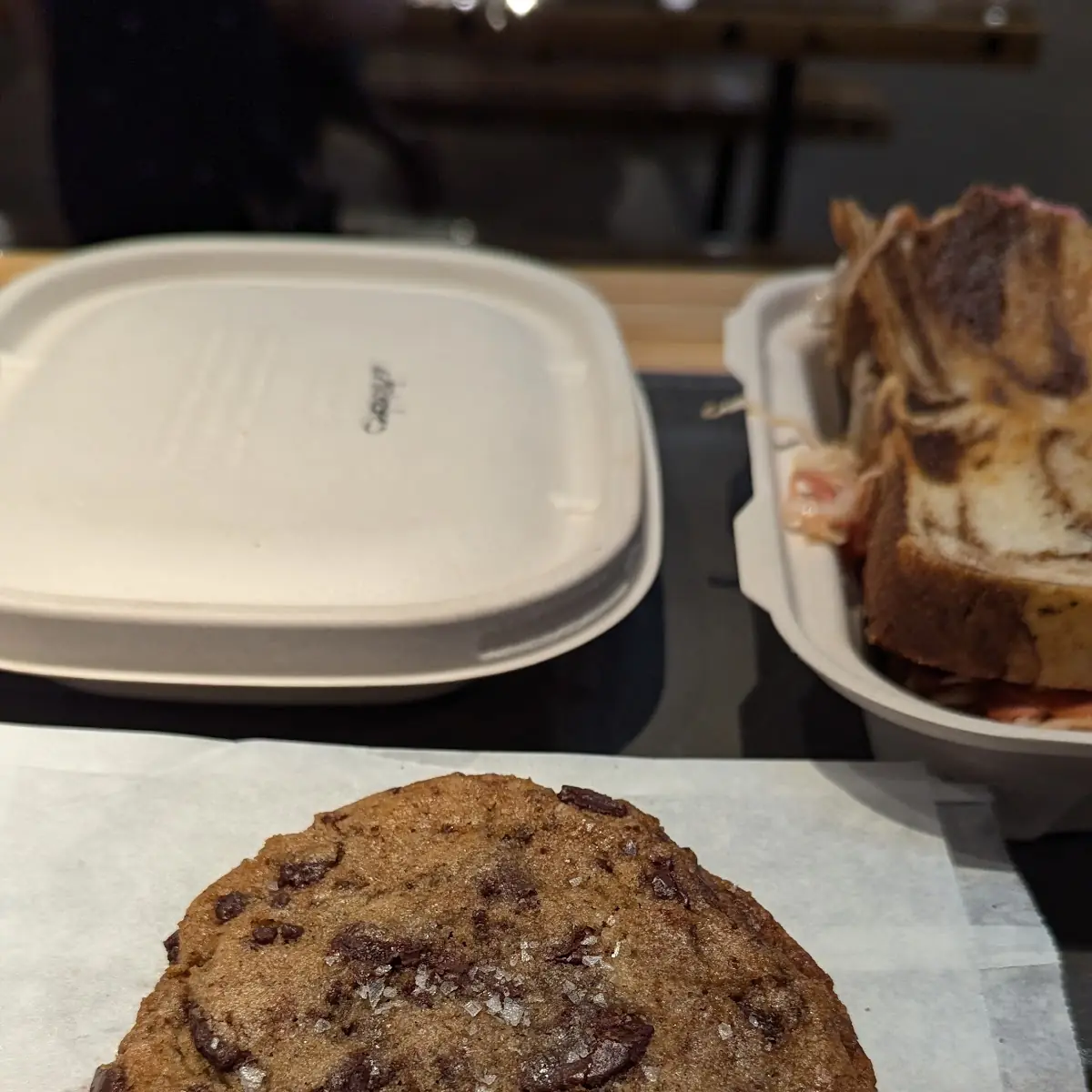Sea Salt Chocolate Chip Cookie