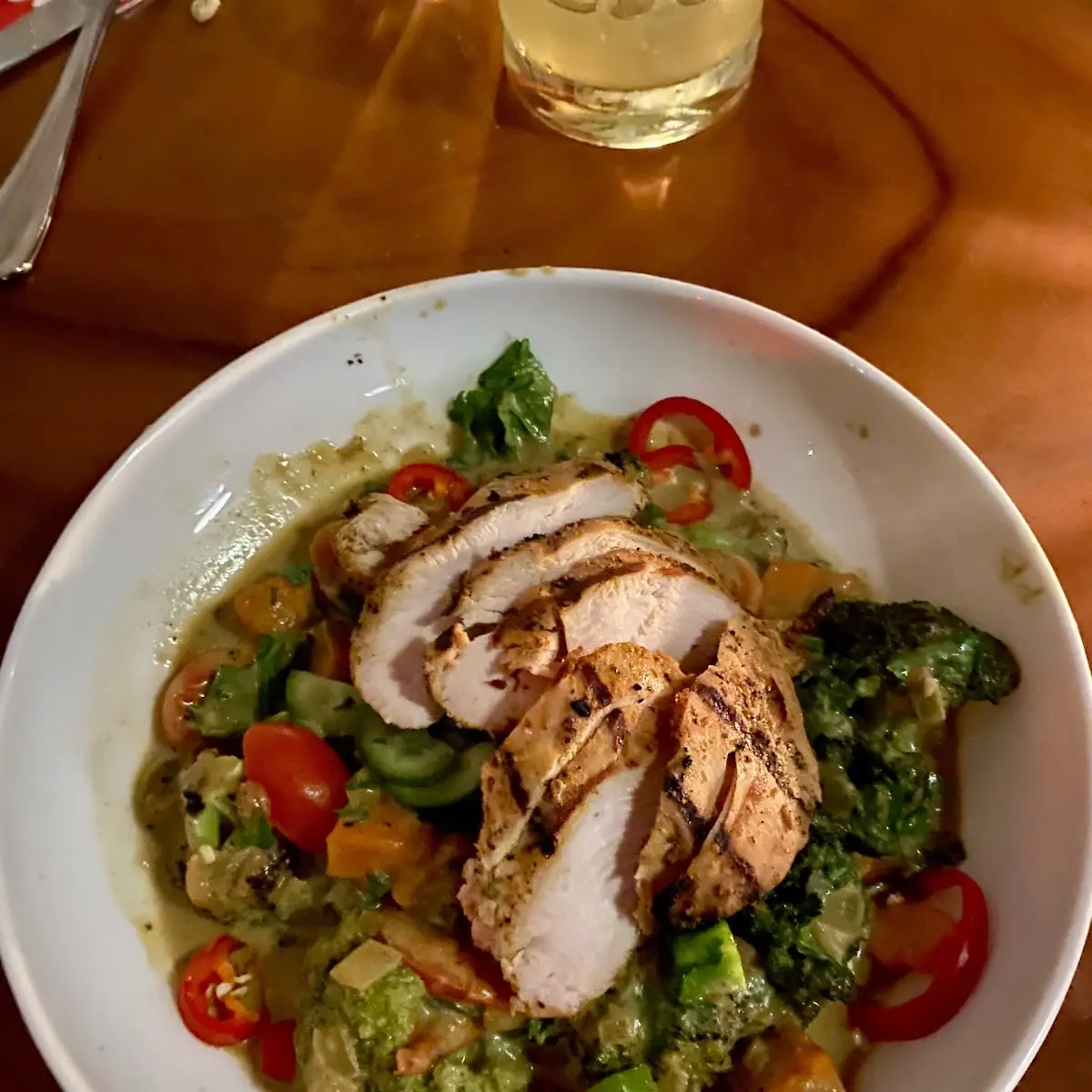 Yellow Curry Chicken Bowl