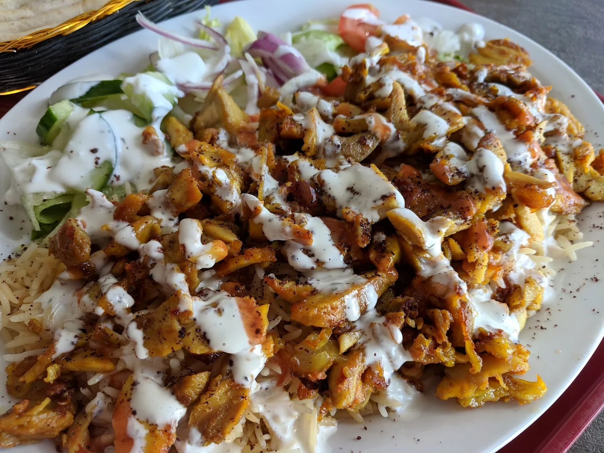 Chicken Shawarma Plate