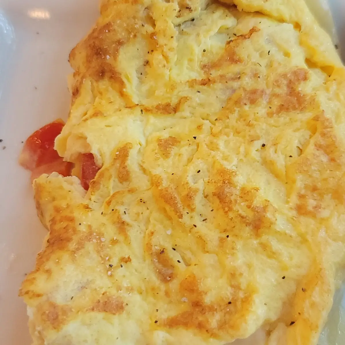 Ham & Cheddar Omelette