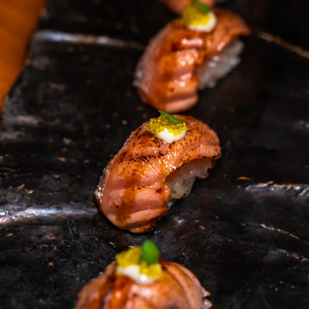 Salmon Belly Nigiri