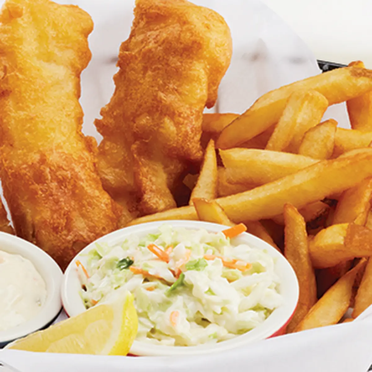 Beer-Batter Fish & Chips