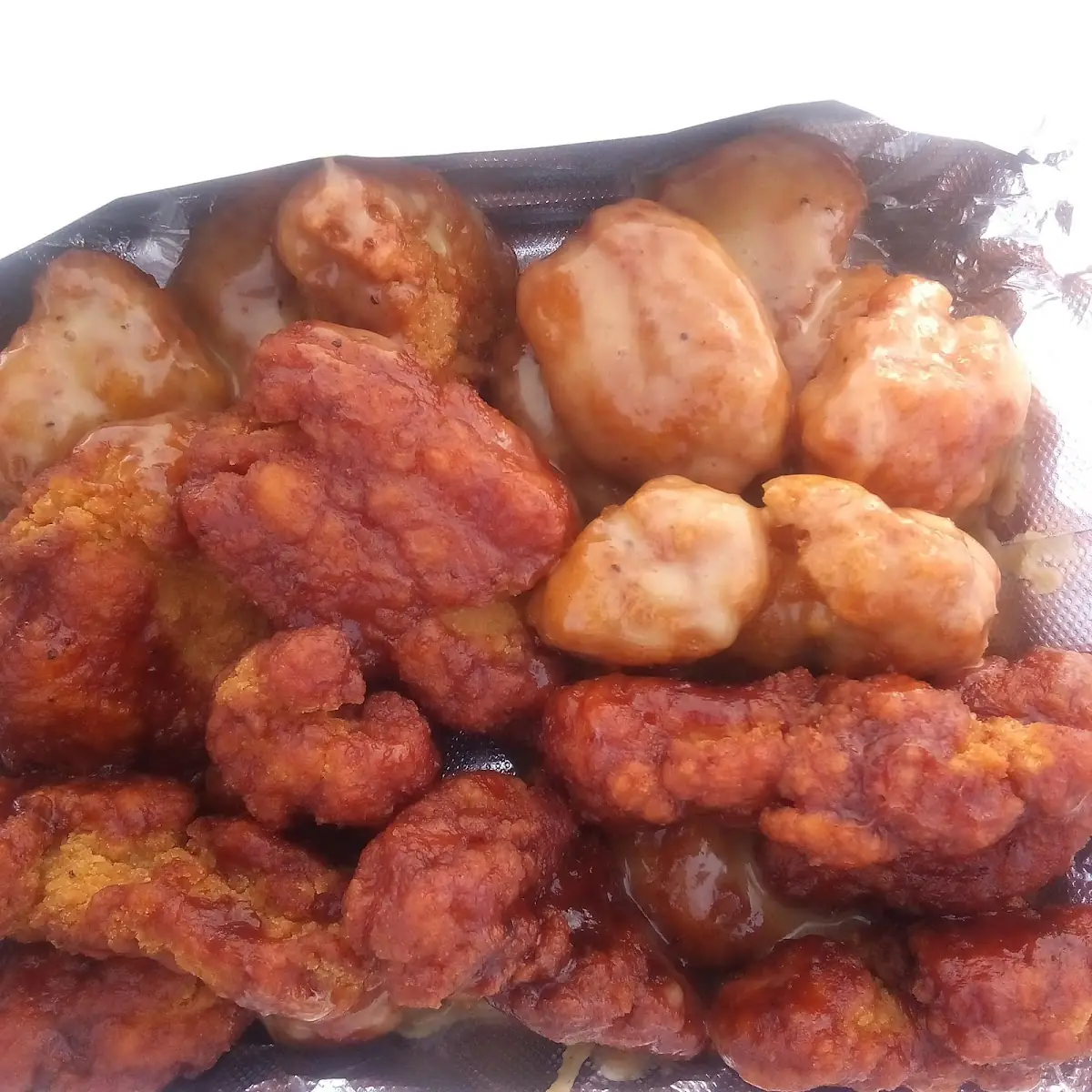 Honey Mustard & Barbeque Wings