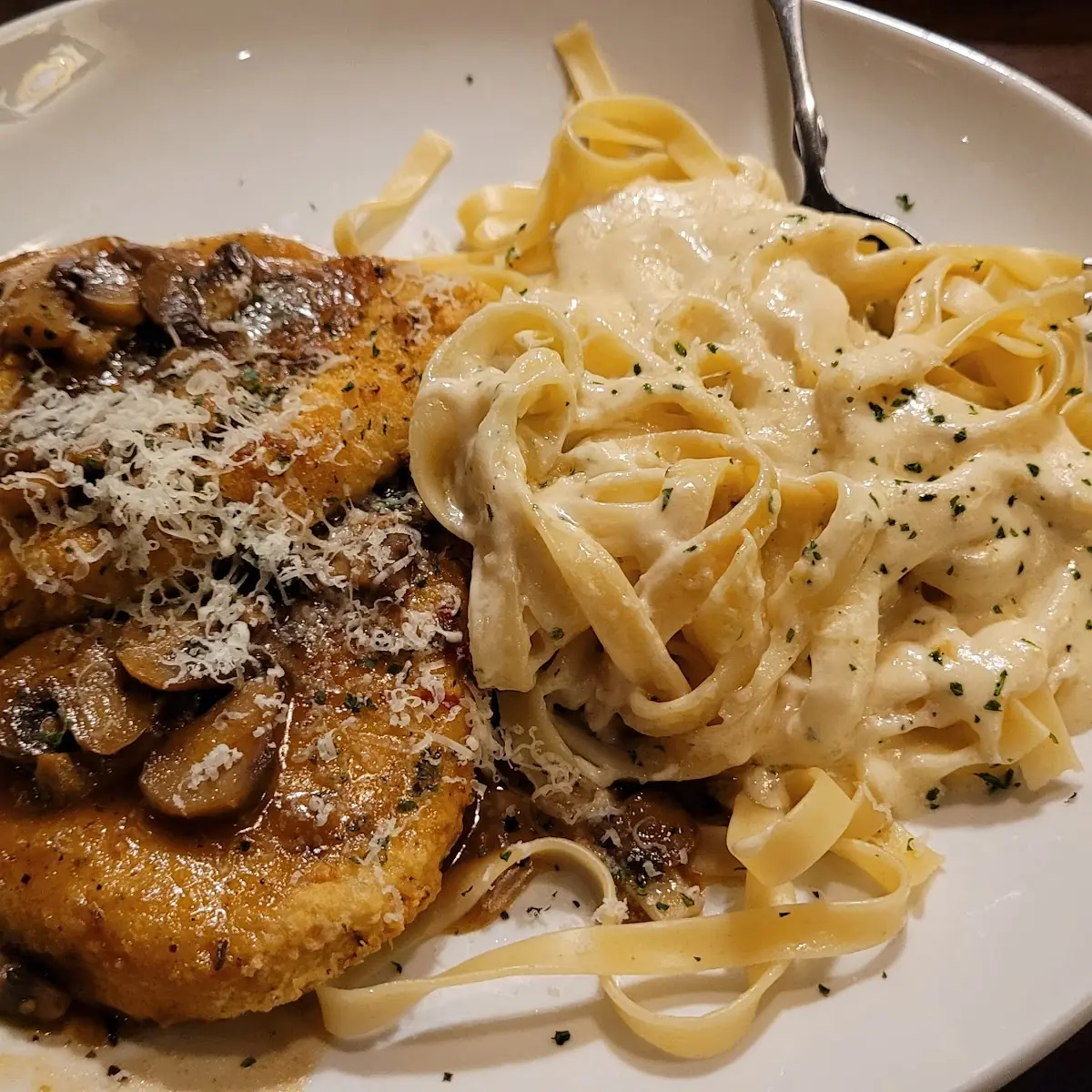 Chicken Marsala Dinner