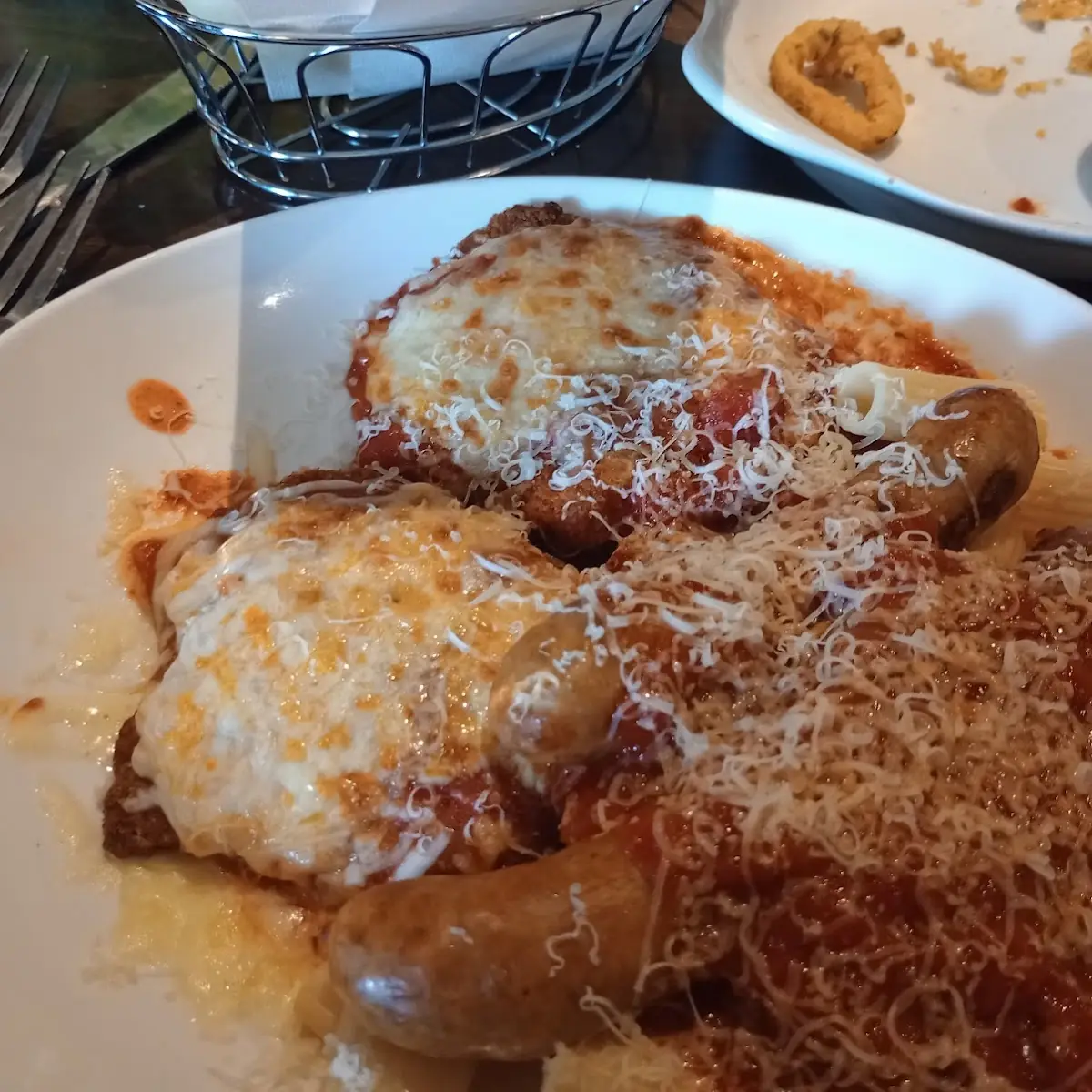 Lunch Chicken Parmigiana