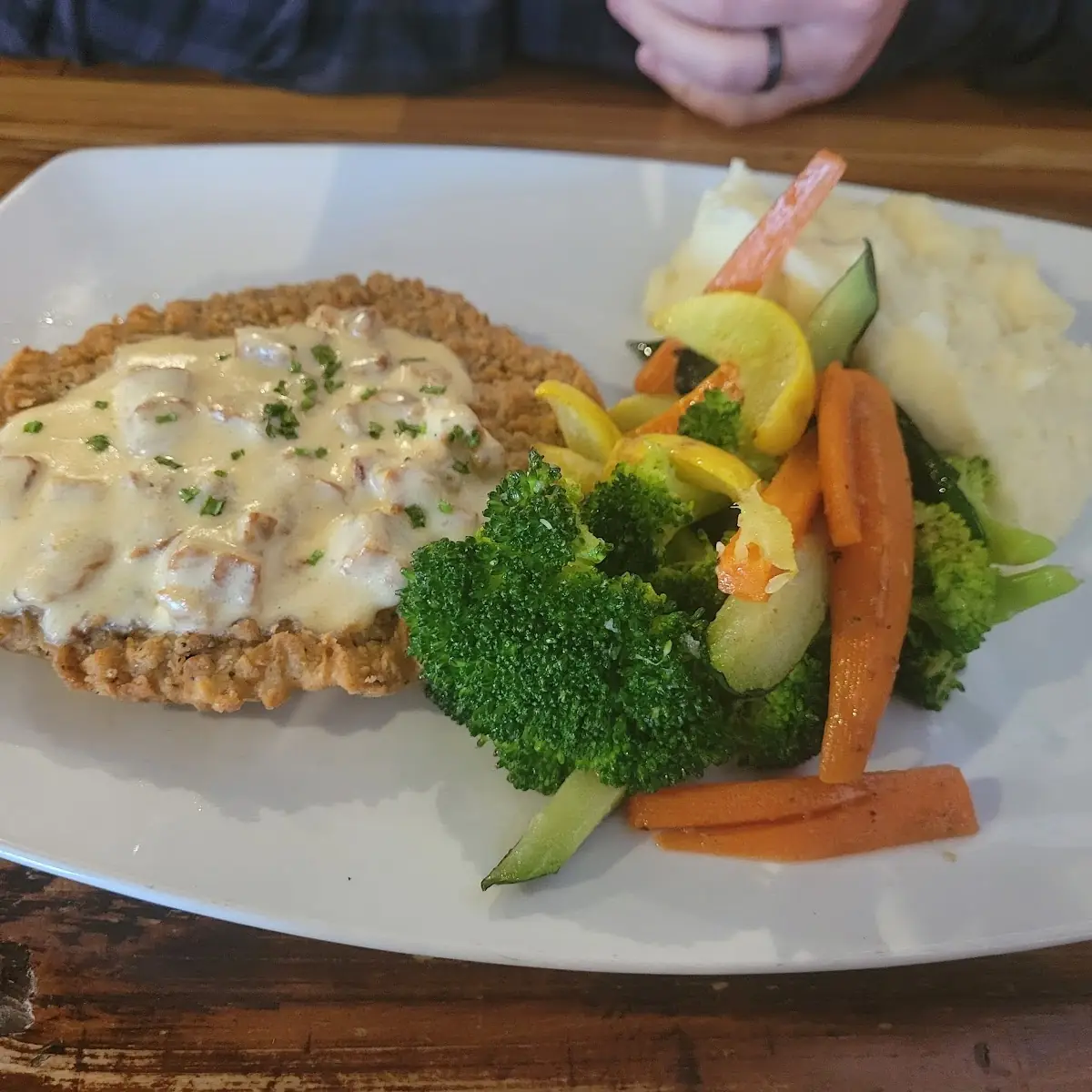 Chicken Fried Steak Dinner