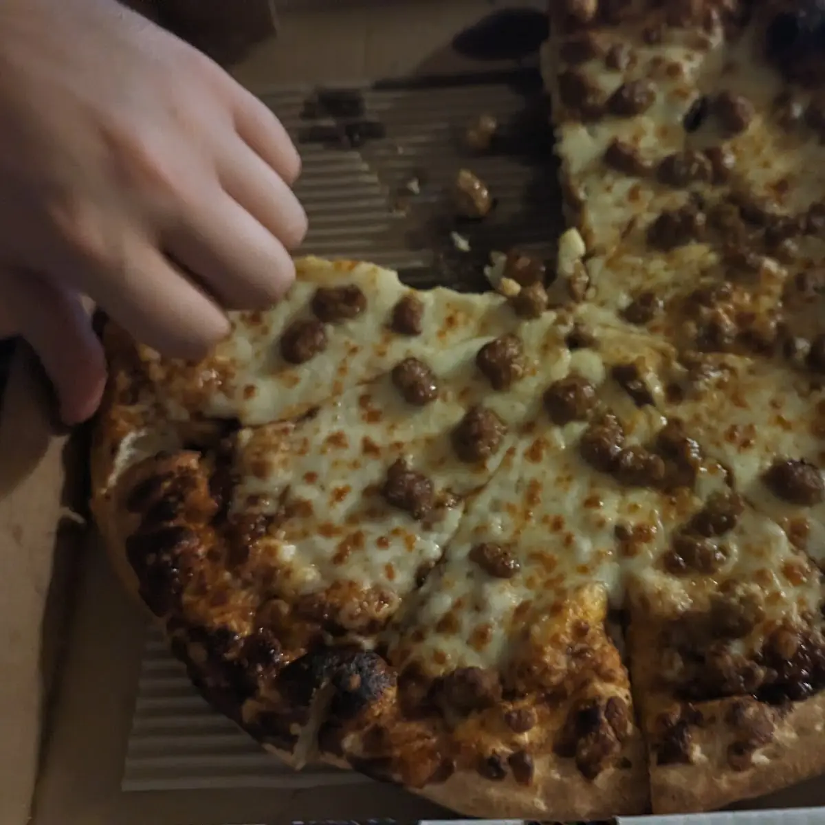 Sausage Pizza