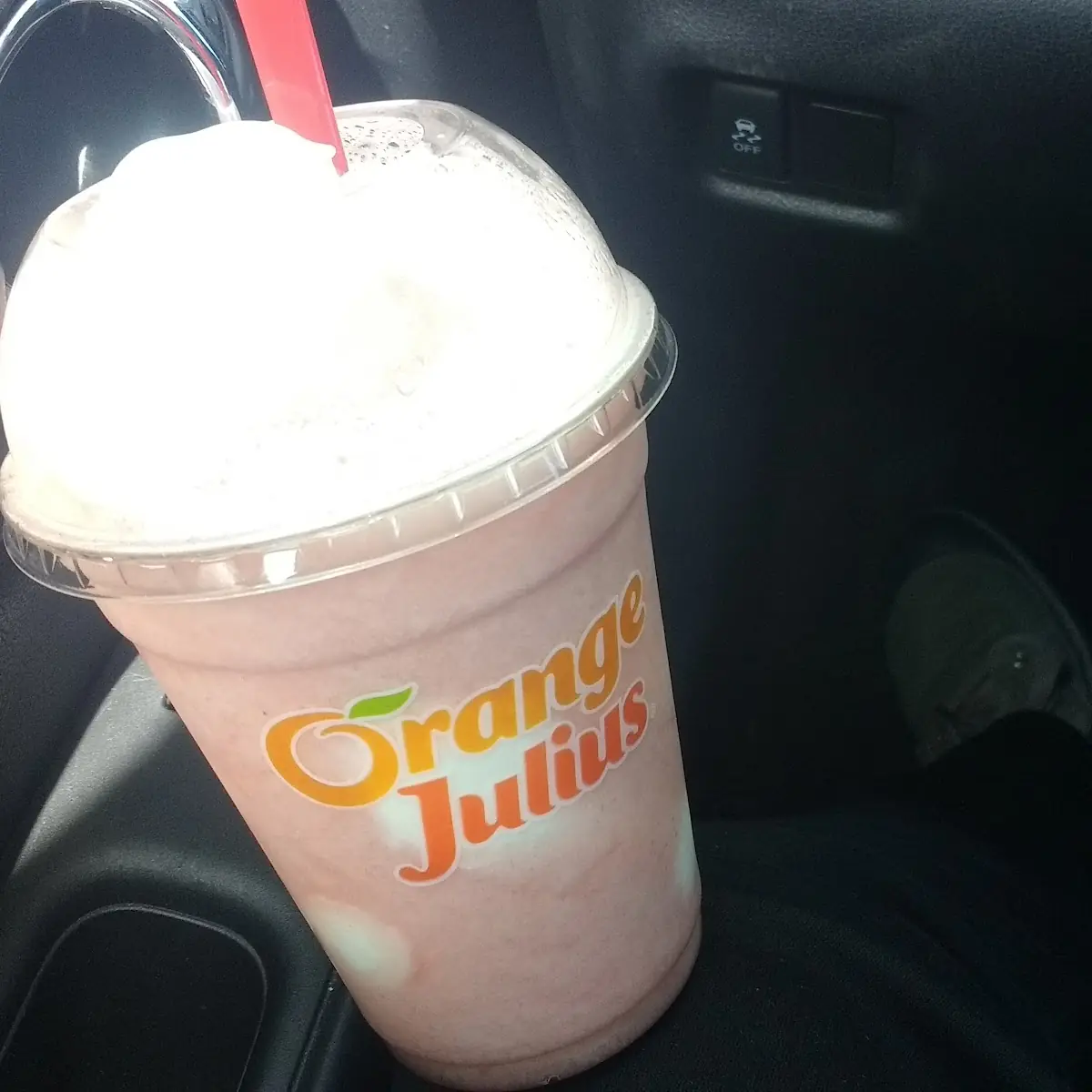 Orange Julius Slush Float