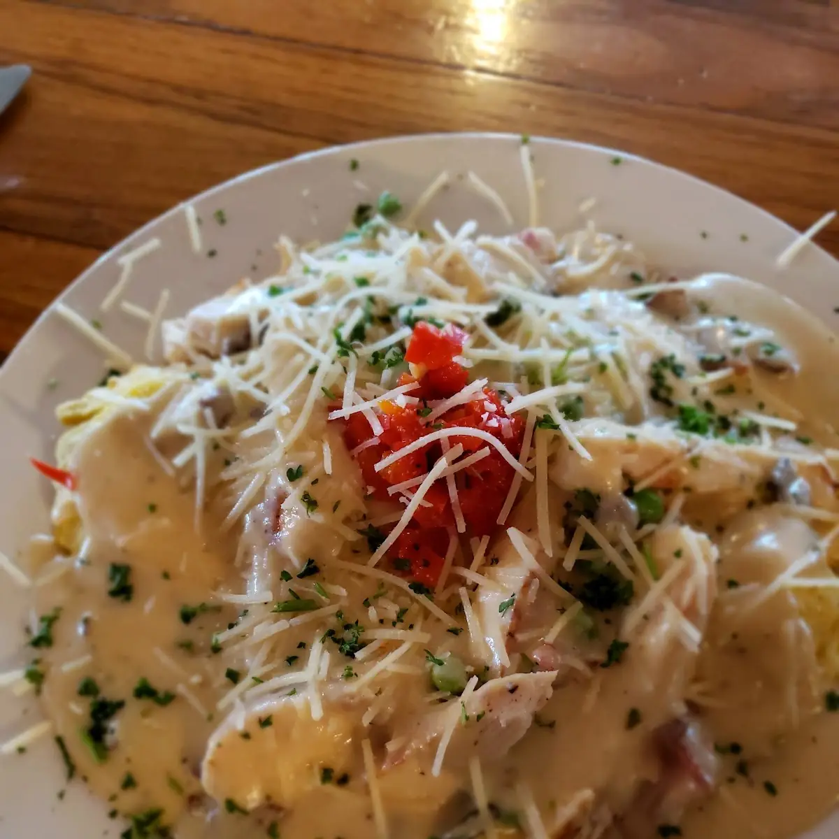 Chicken Carbonara Ravioli