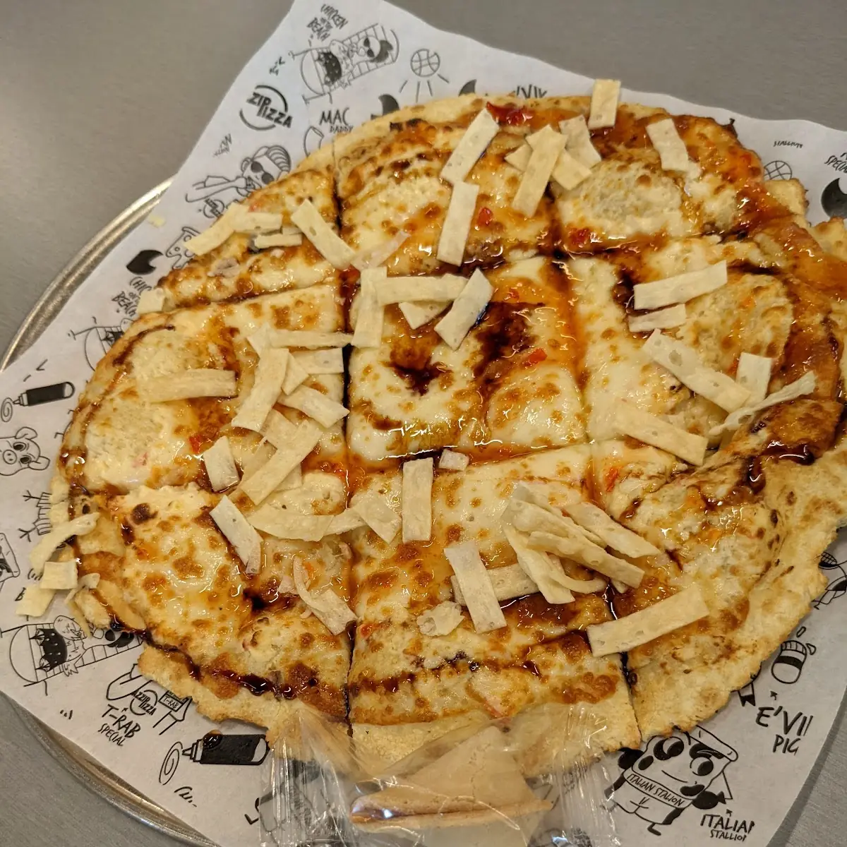 Crab Rangoon Pizza