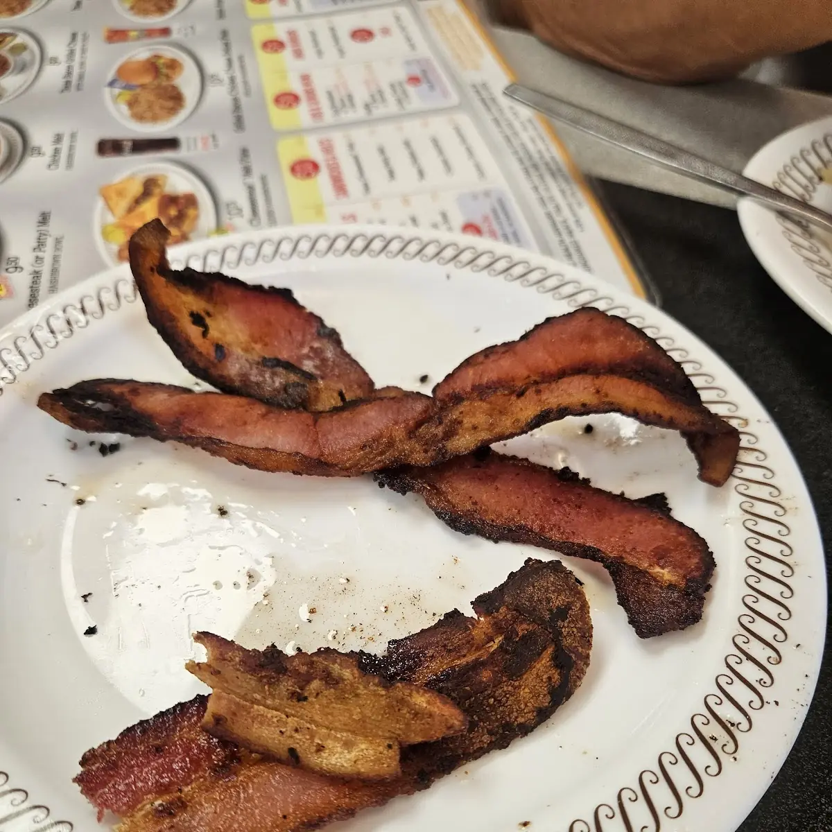 Burnt Bacon
