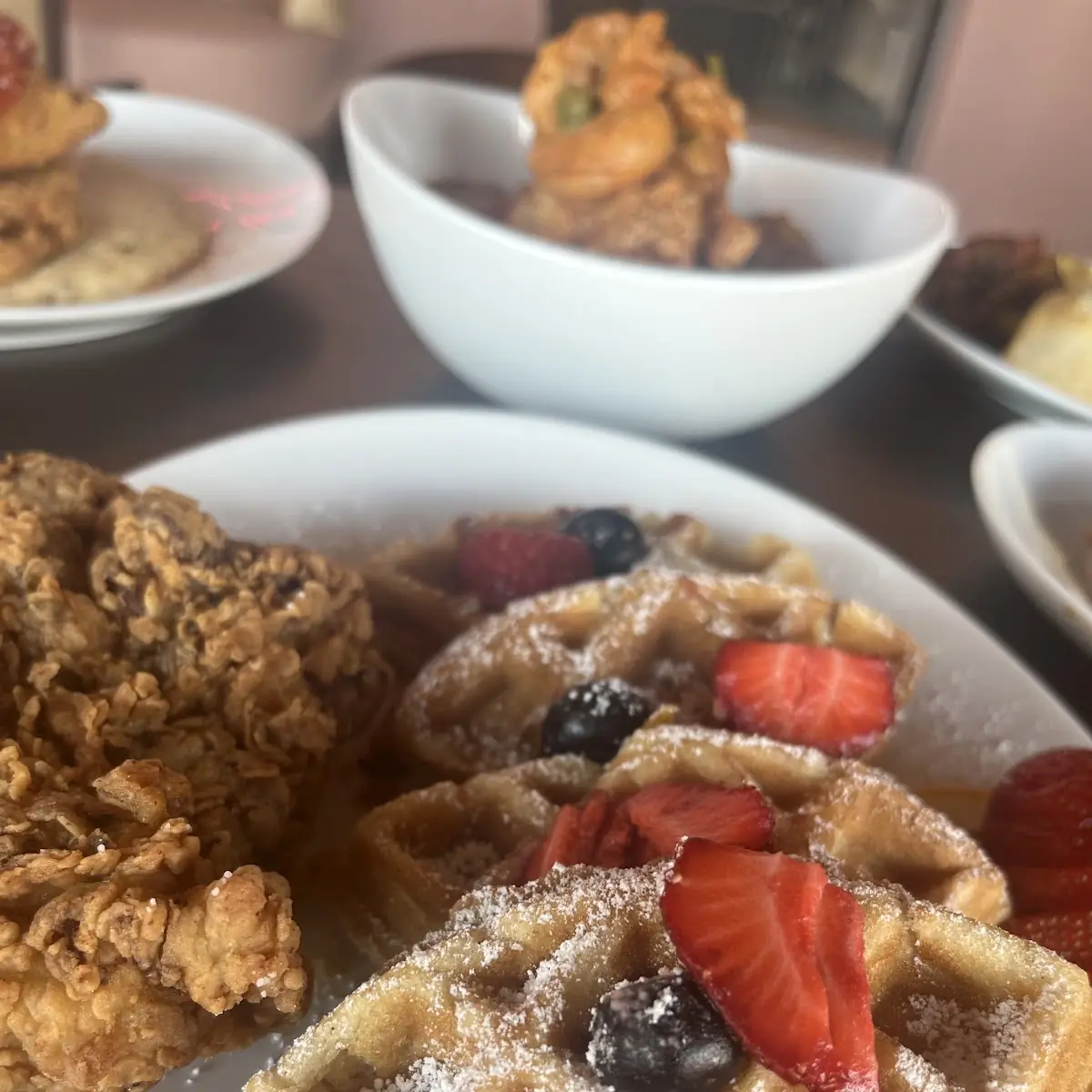 Chicken and Waffles