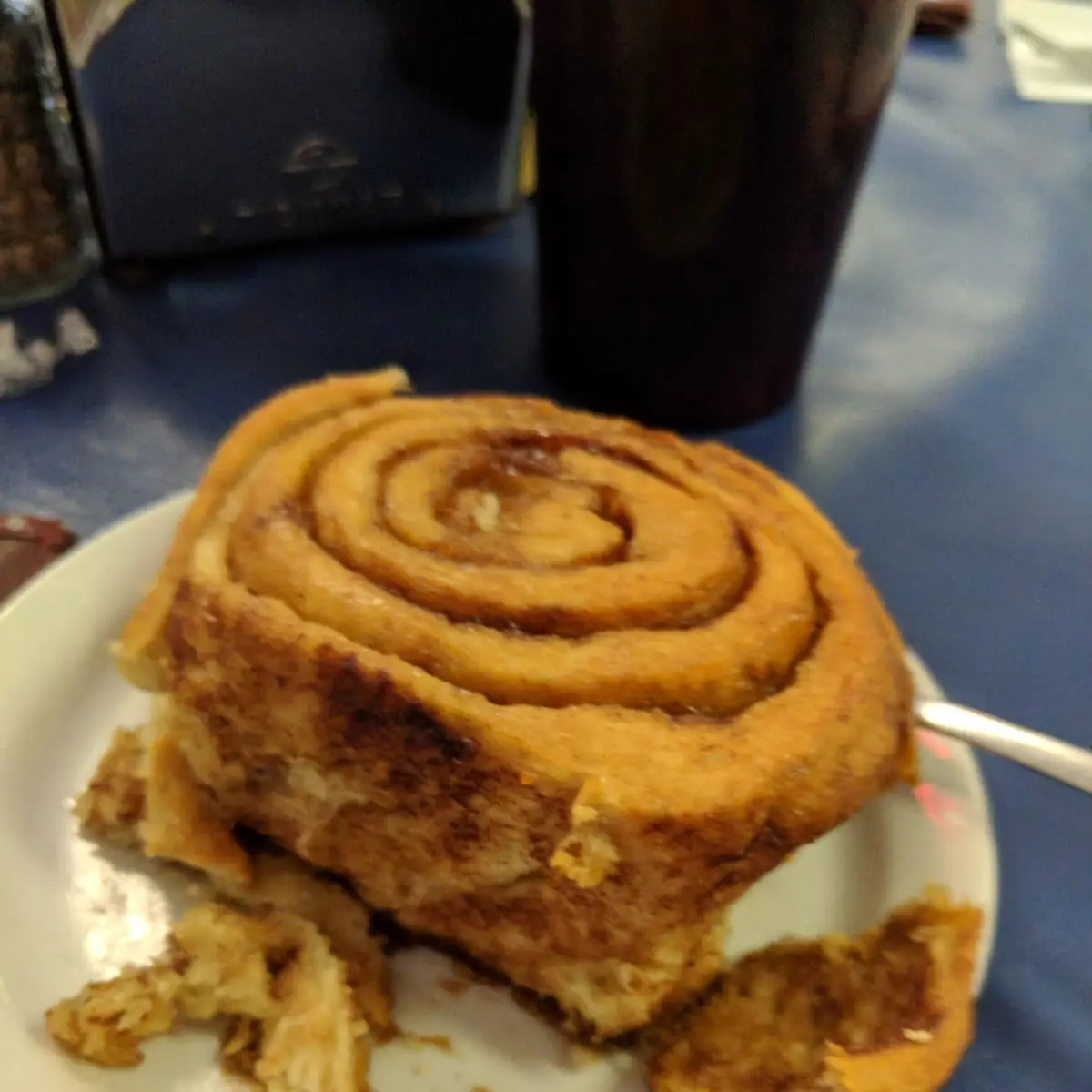 Homemade Doughnut Cinnamon Roll