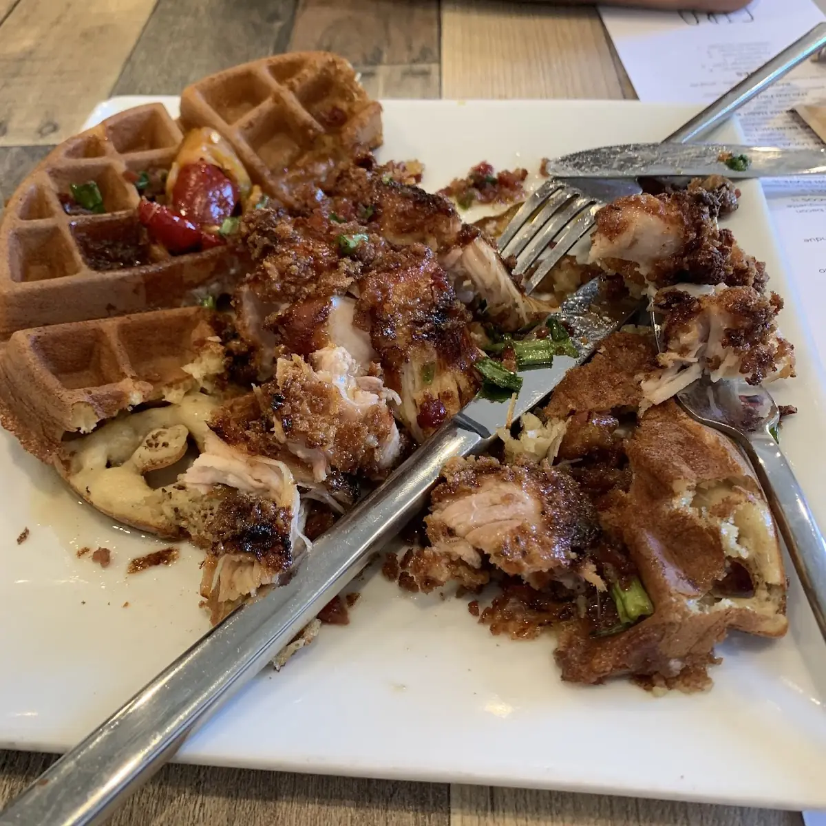 Chicken and Waffles