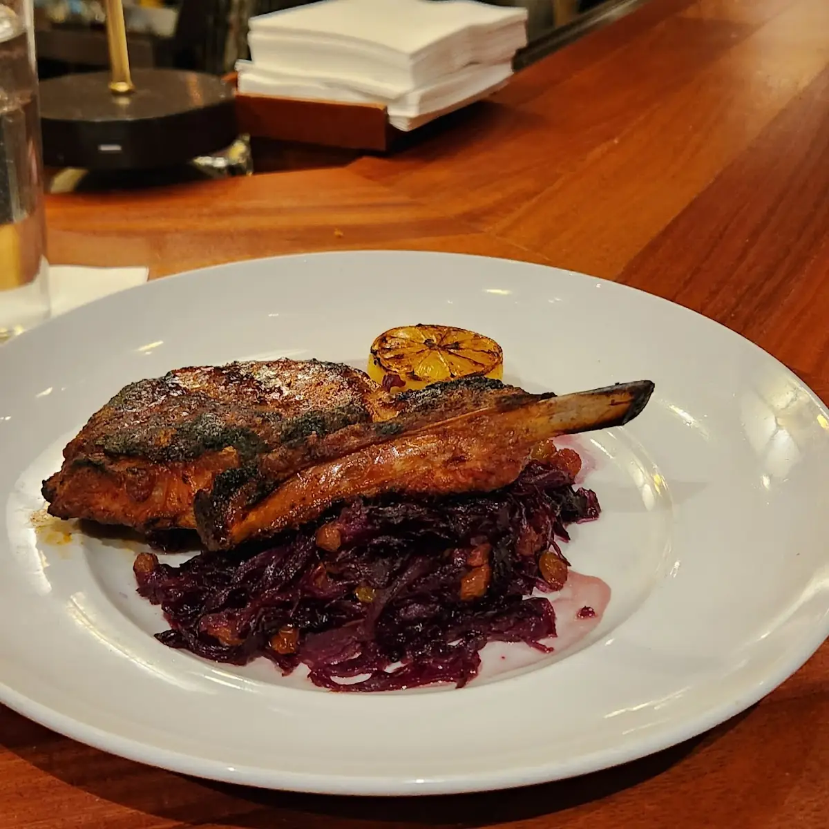 Grilled Pork Chop with Mashed Potatoes