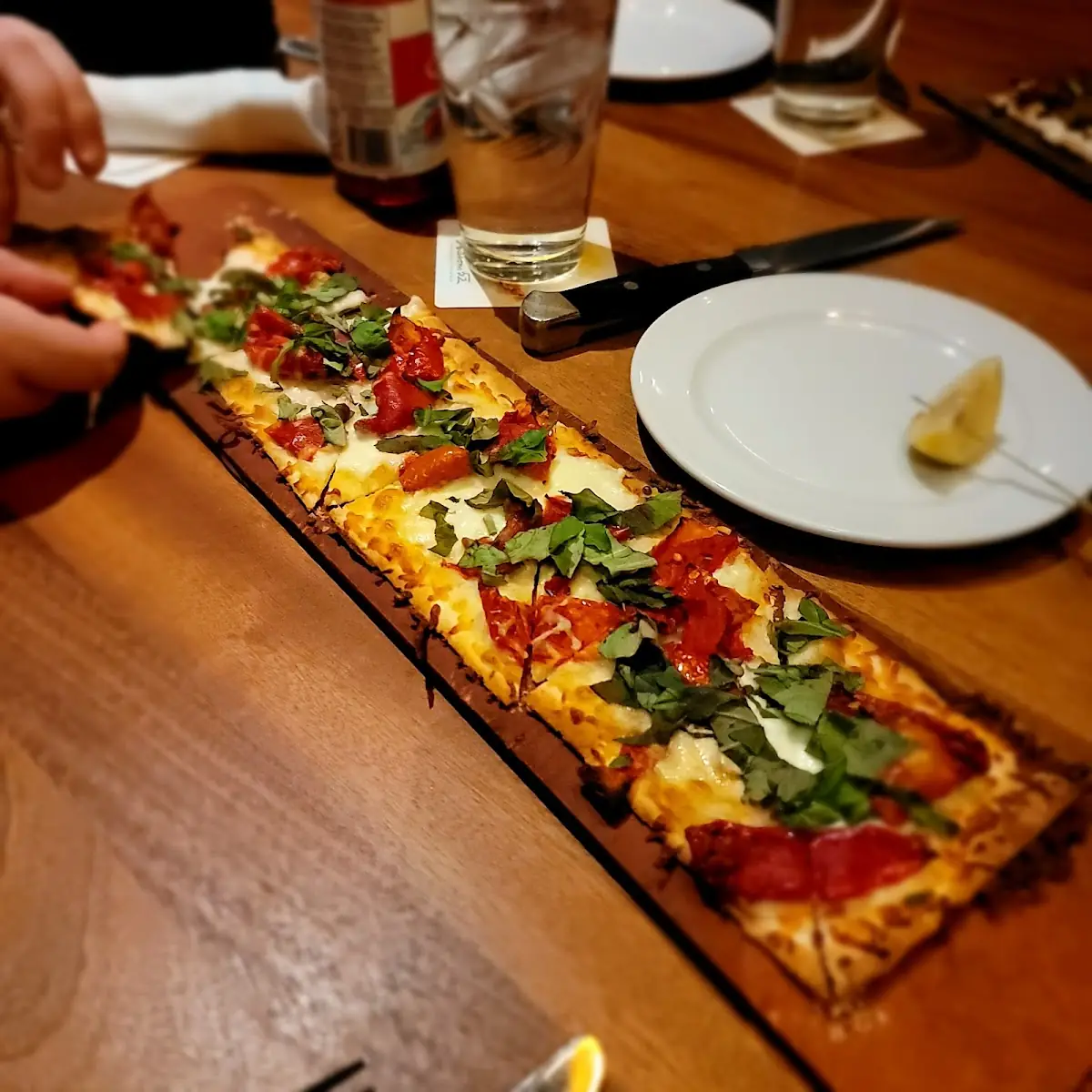 Pepperoni Flatbread Pizza