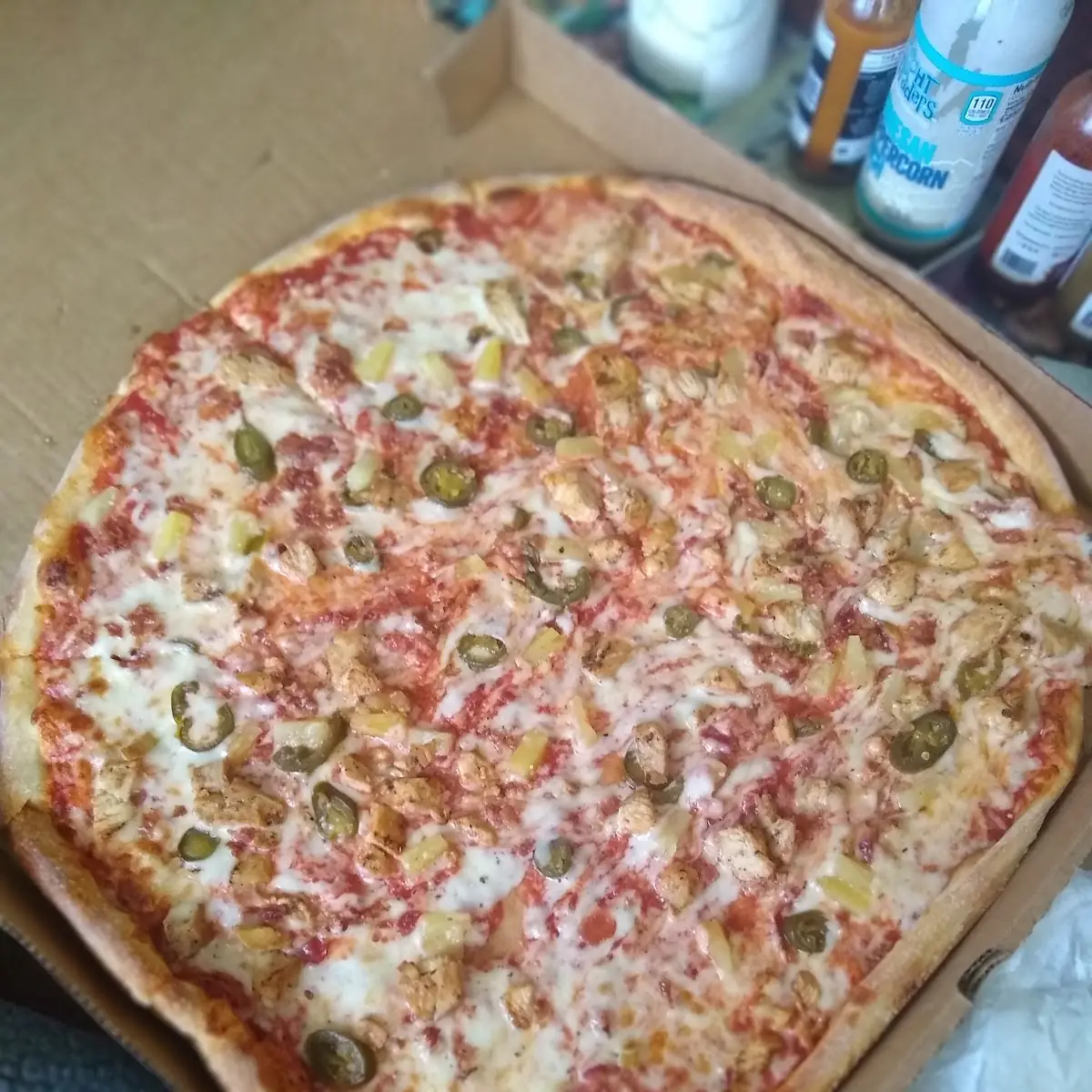 Spicy Hawaiian Pizza