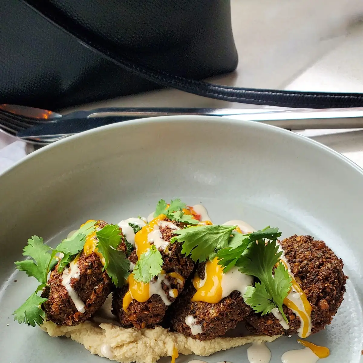 Falafel Hummus and Pita