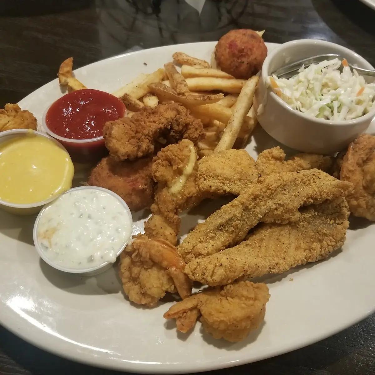 Buttermilk Fried Shrimp Dinner