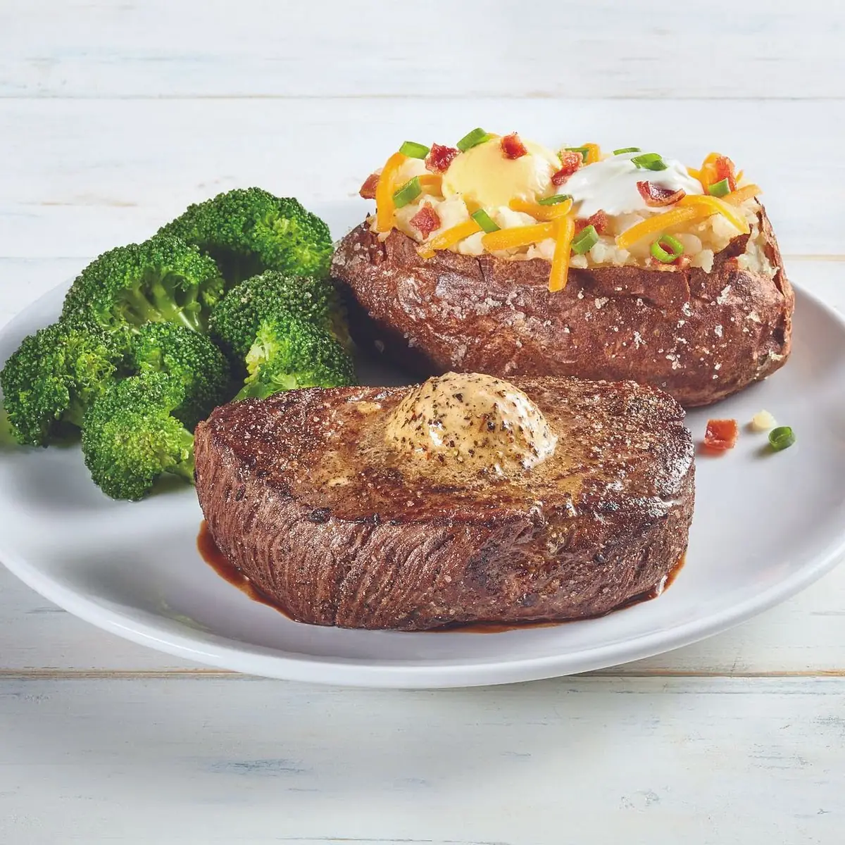 Filet Mignon with Garlic Butter