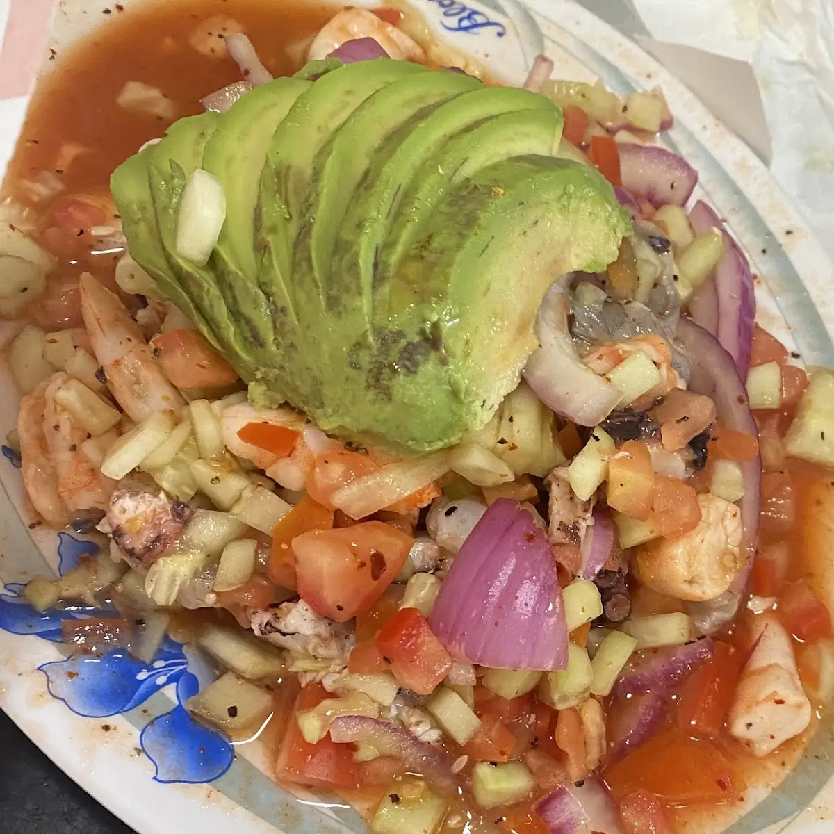 Tostada mixta