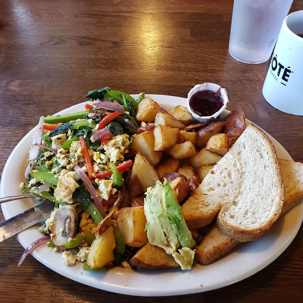 Vegan Tofu Scramble