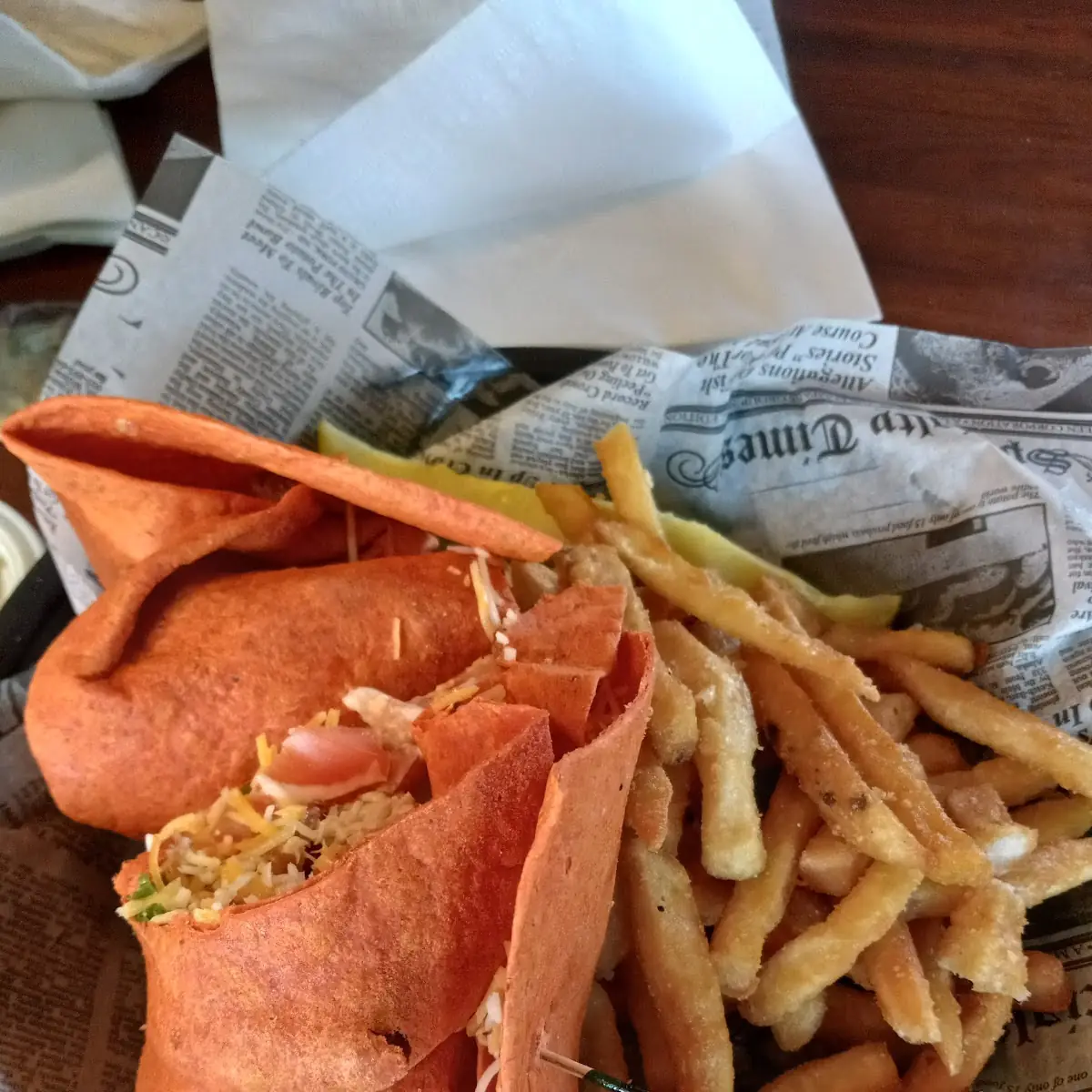 Western Chicken Wrap