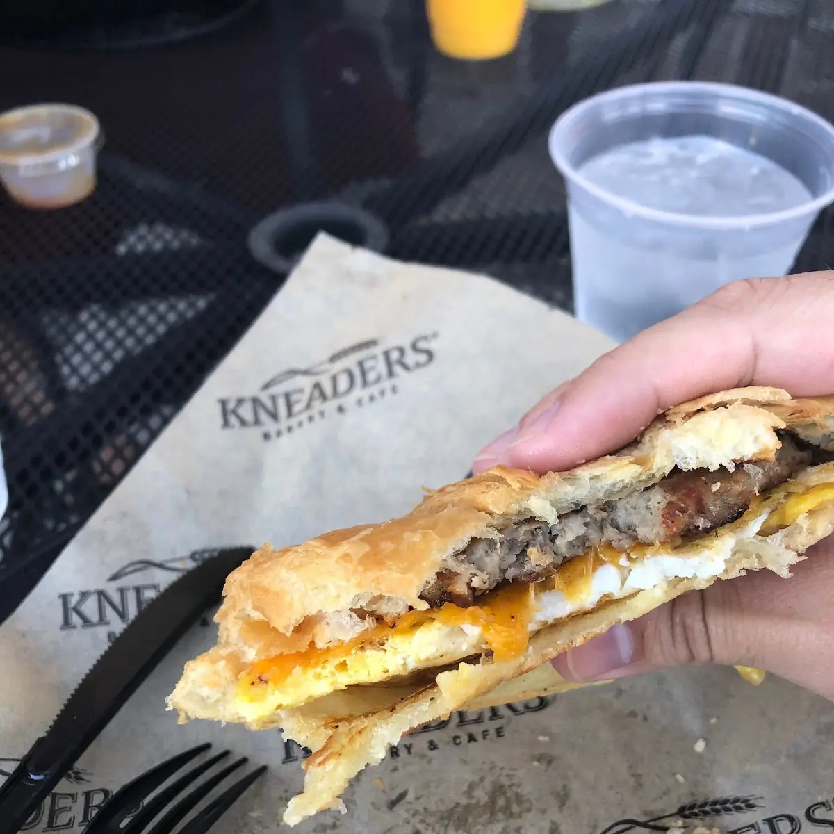 Sausage Egg & Cheese Breakfast Sandwich