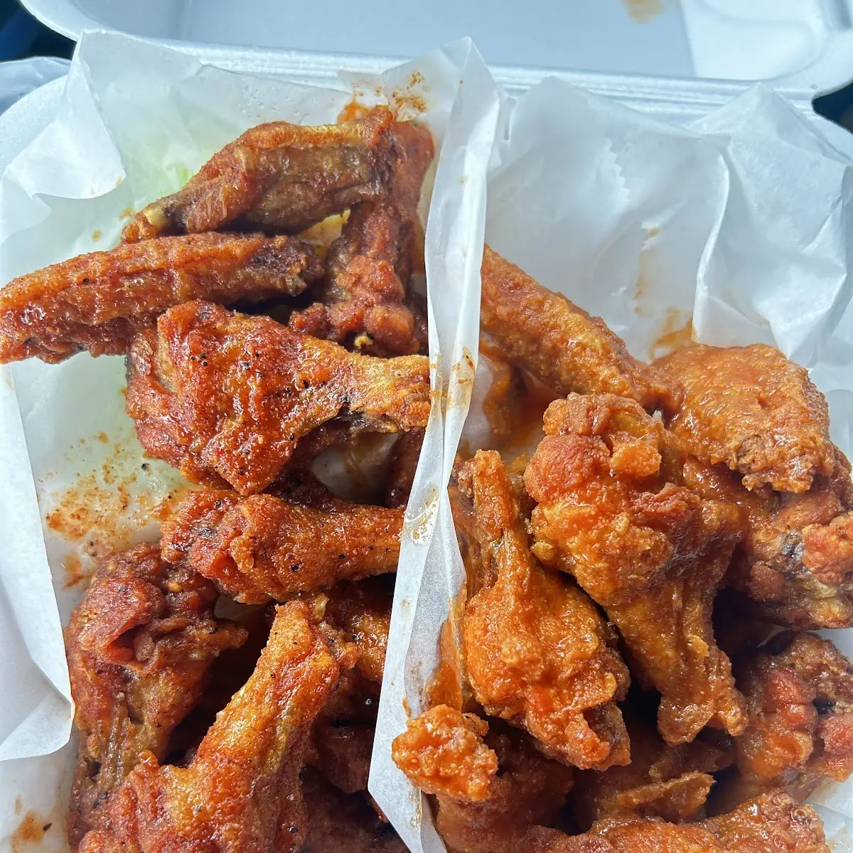 Hot Honey Buffalo Wings