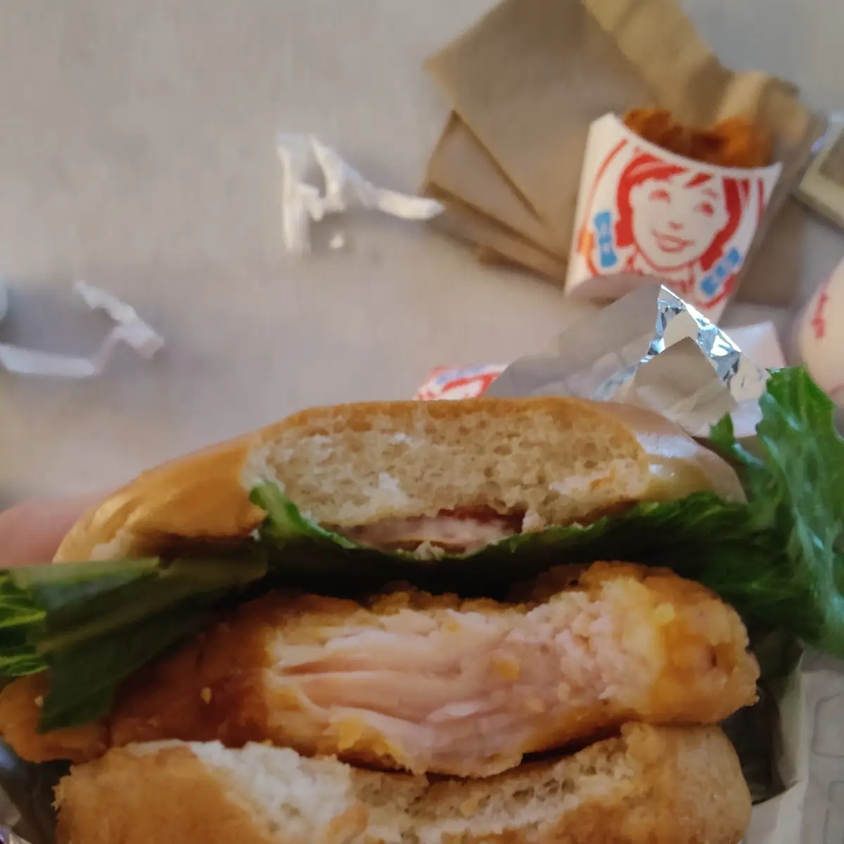 Raw Chicken Sandwich Sent Me to E R