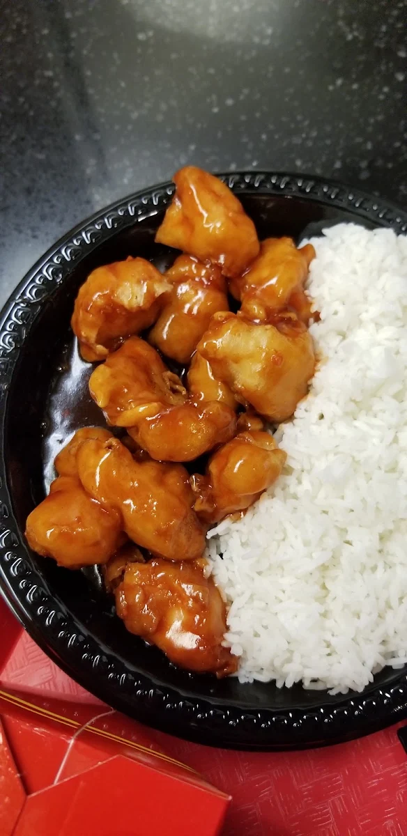 Orange Chicken Combo