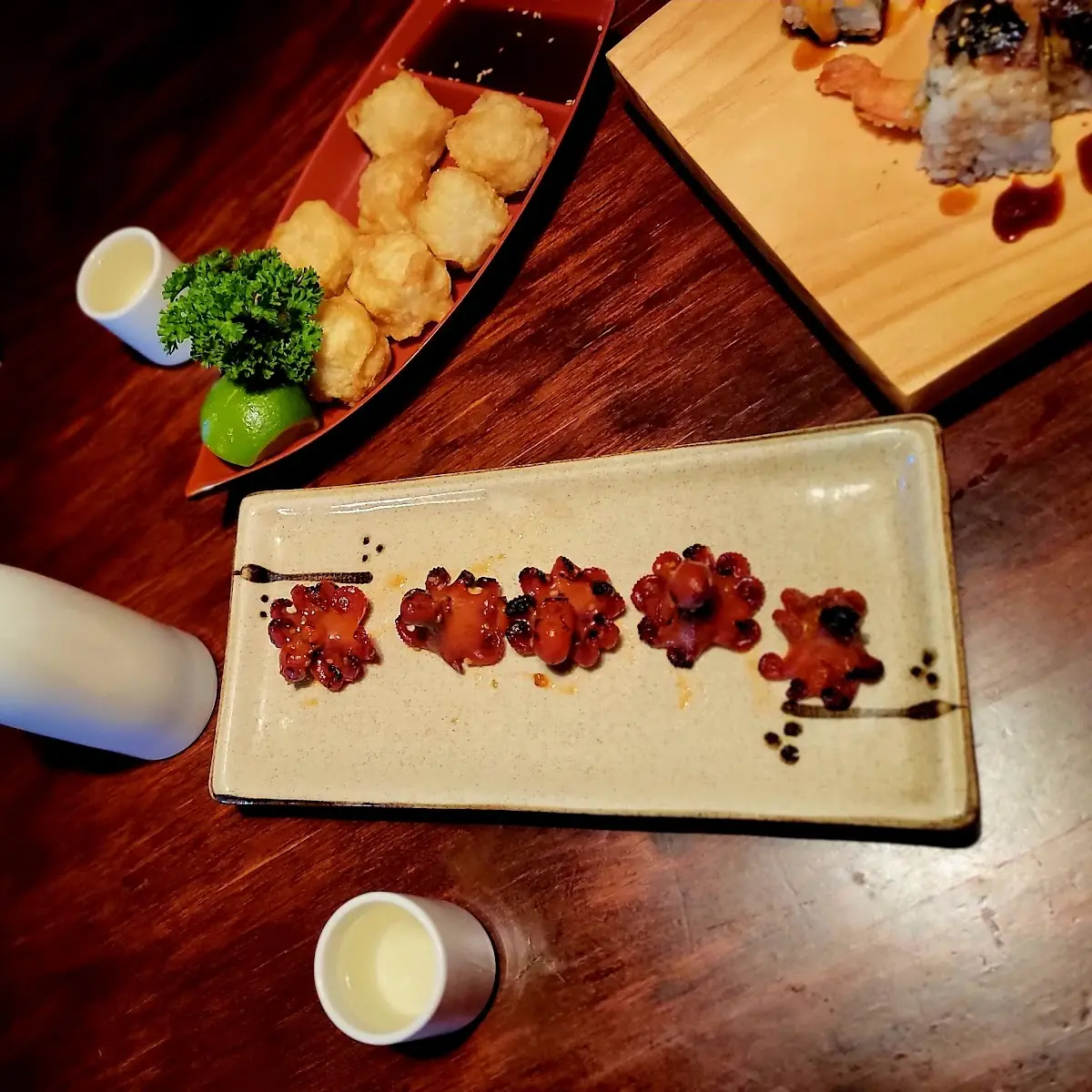 Grilled Baby Octopus