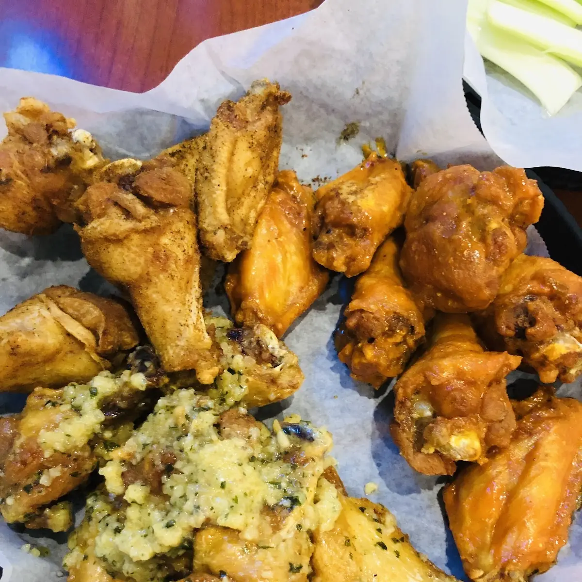 Garlic Parmesan Wings