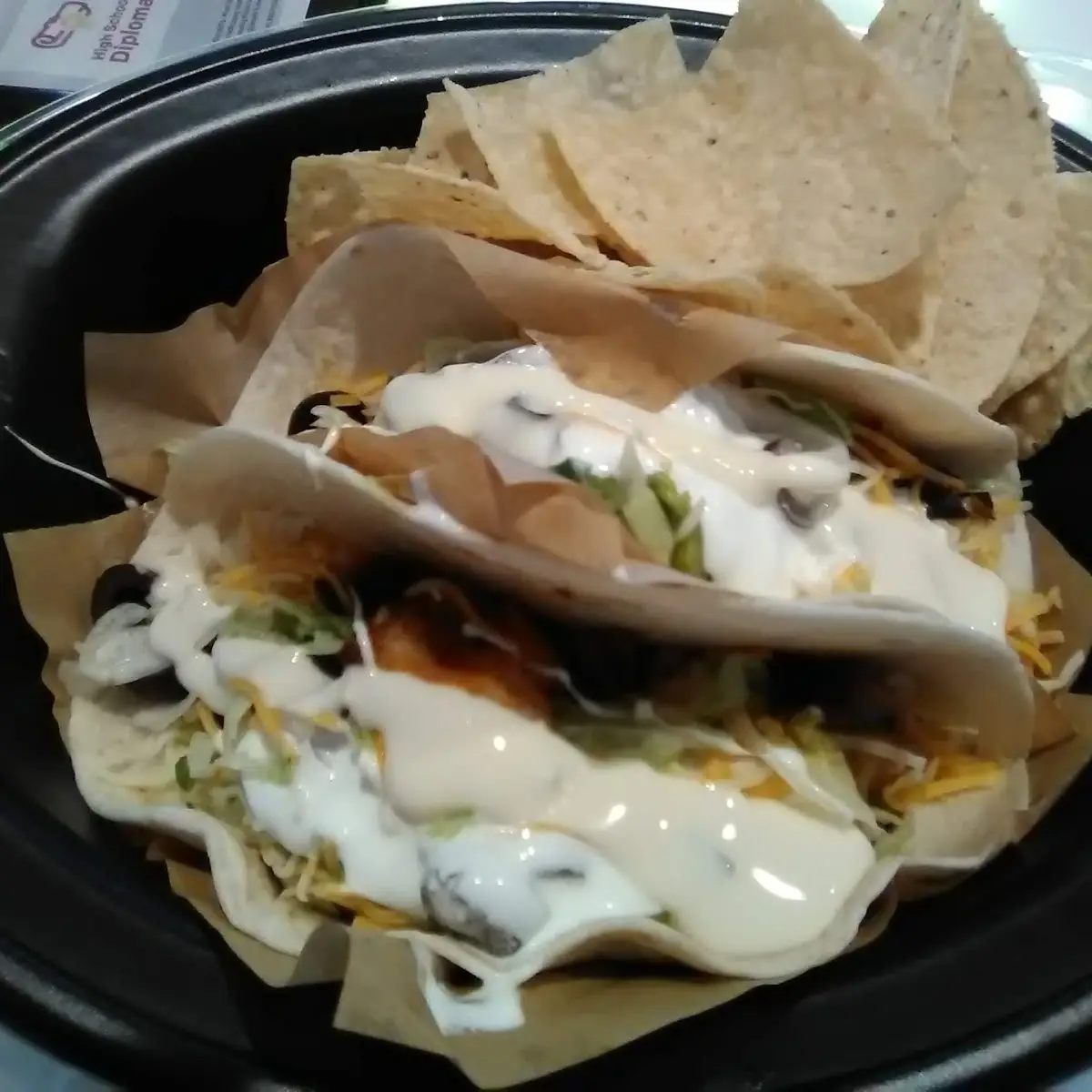 2 Chicken Soft Tacos