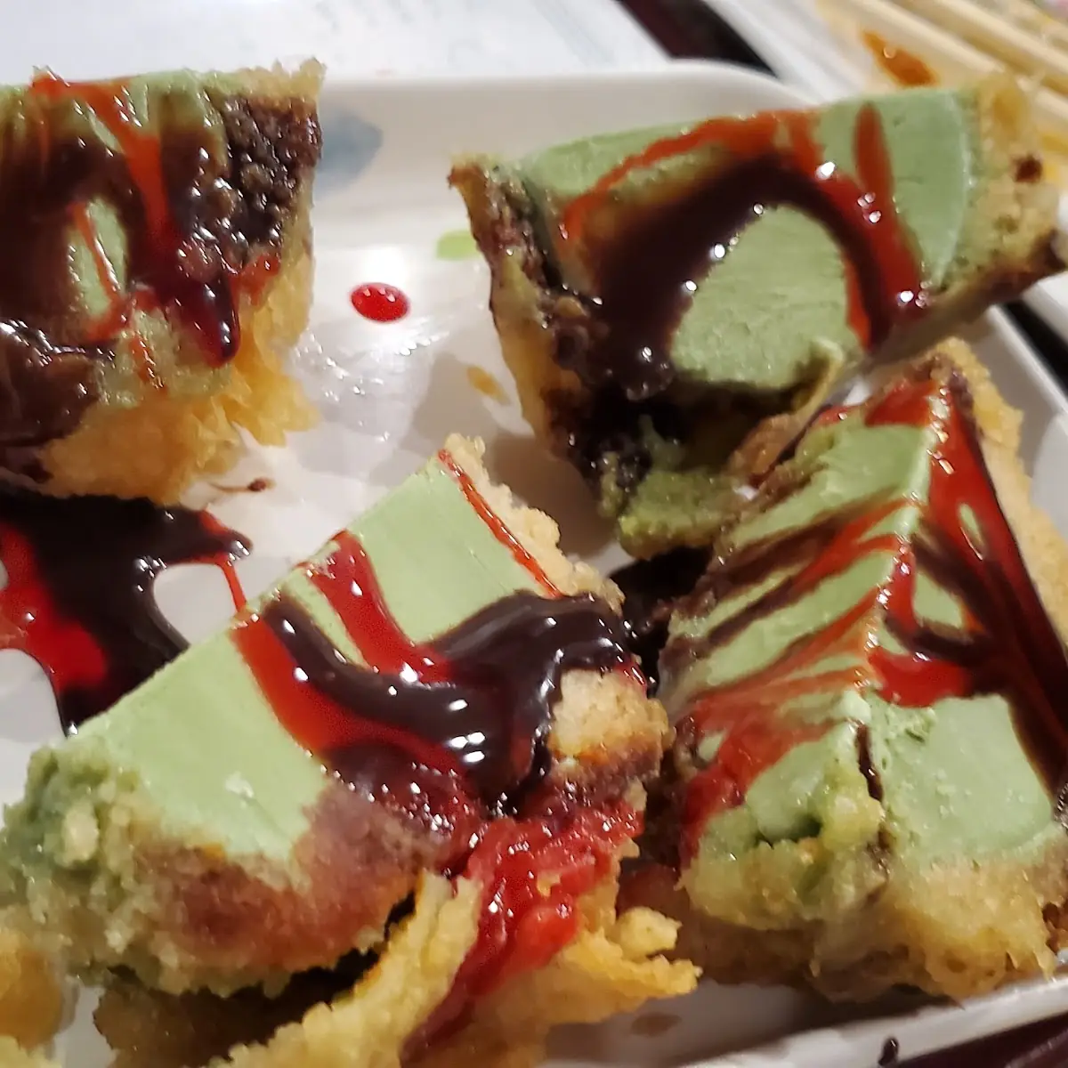 Green Tea Fried Ice Cream