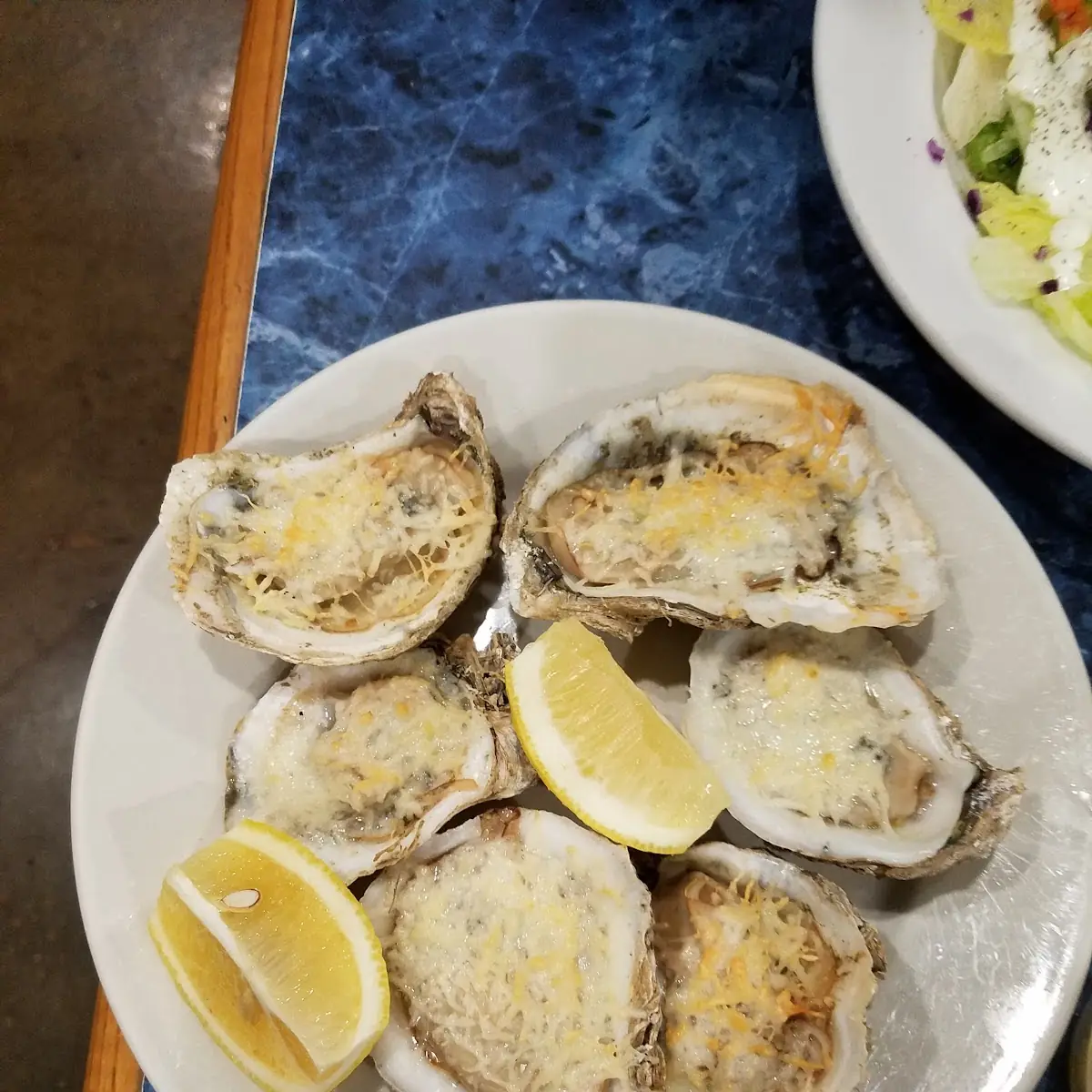 Chargrilled Oysters on the Half Shell