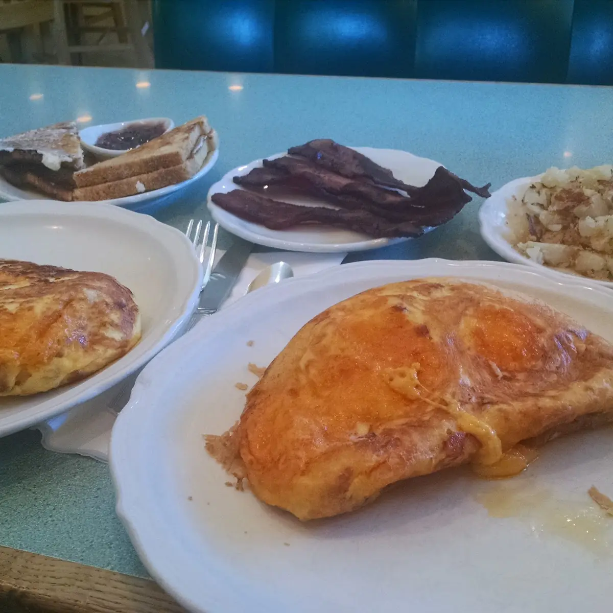 Ham and Cheese Omelette