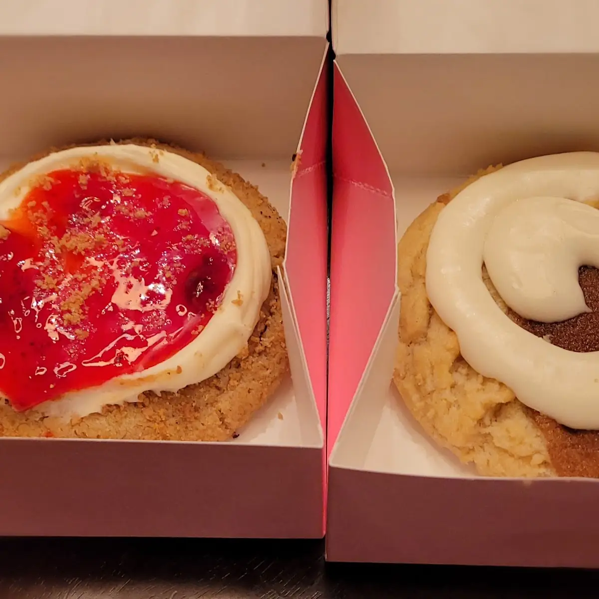 Strawberry Cheesecake Cinnamon Roll