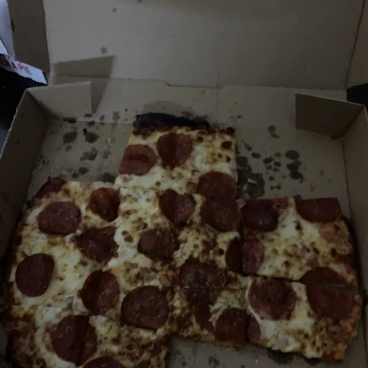Pepperoni Thin Crust Cheese Pizza