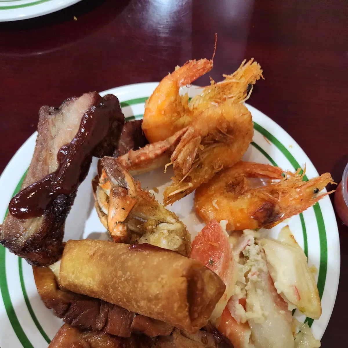 Fried Rice Shrimp and Chicken
