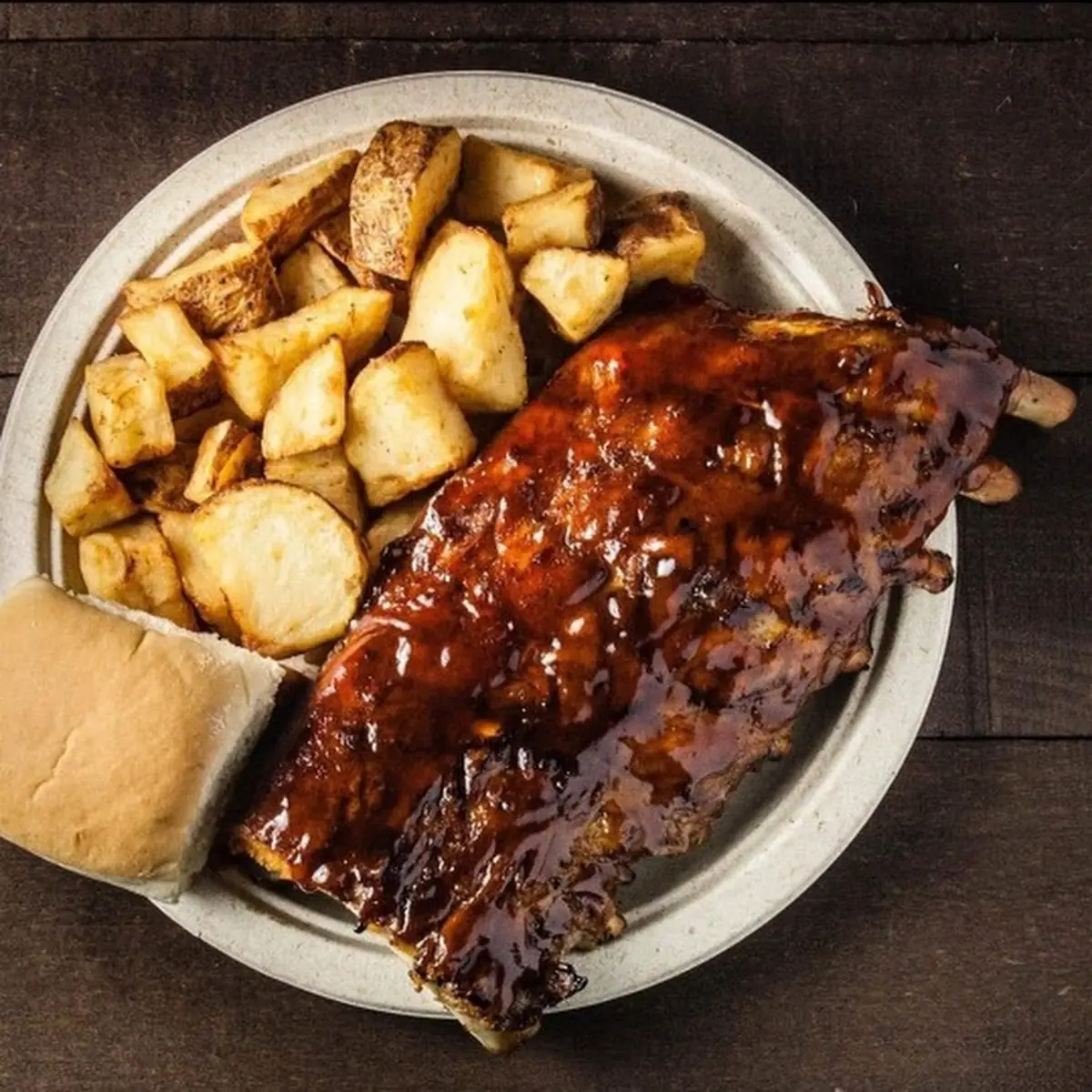 Ribs Baby Back 4 Bones with Snack