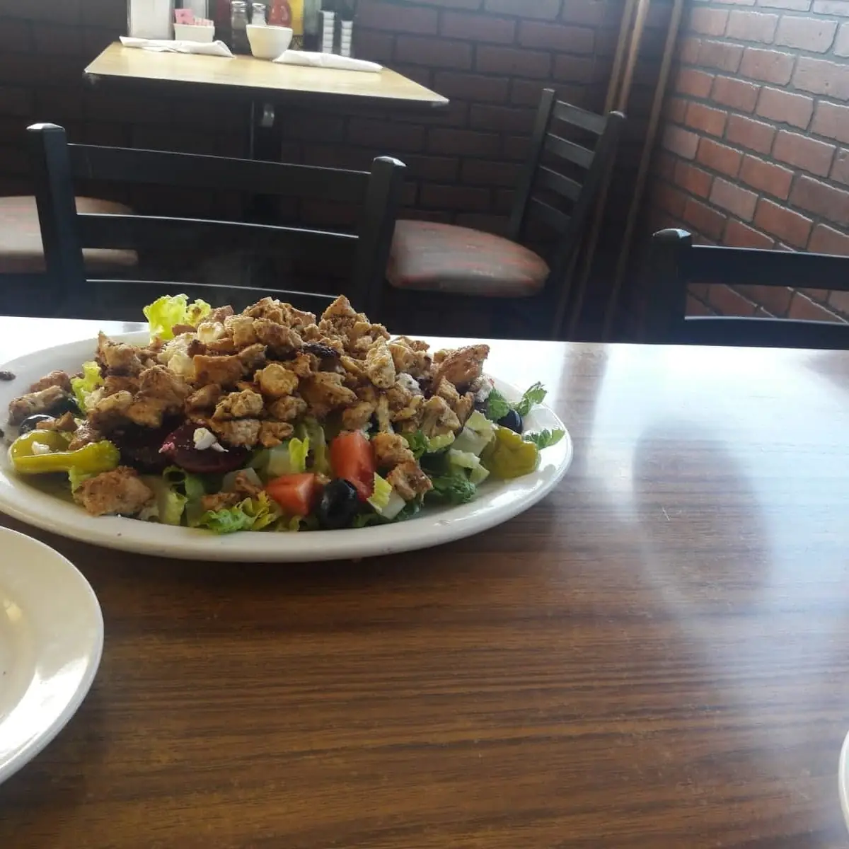 Chicken Greek Salad with Chicken