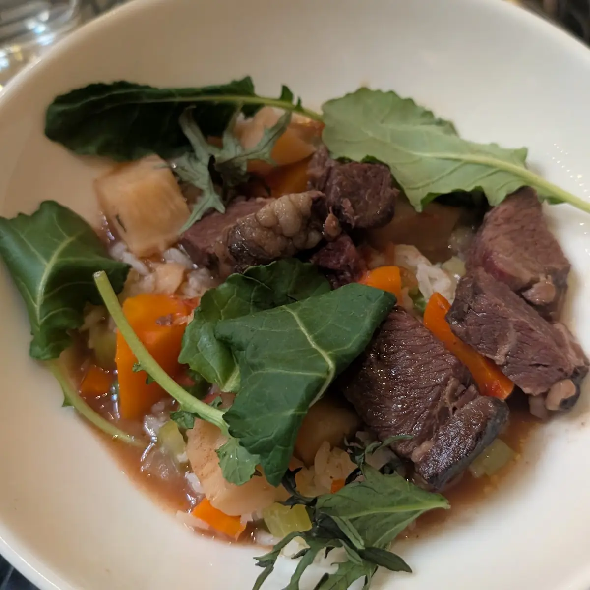 Red Wine Pastrami Beef Stew