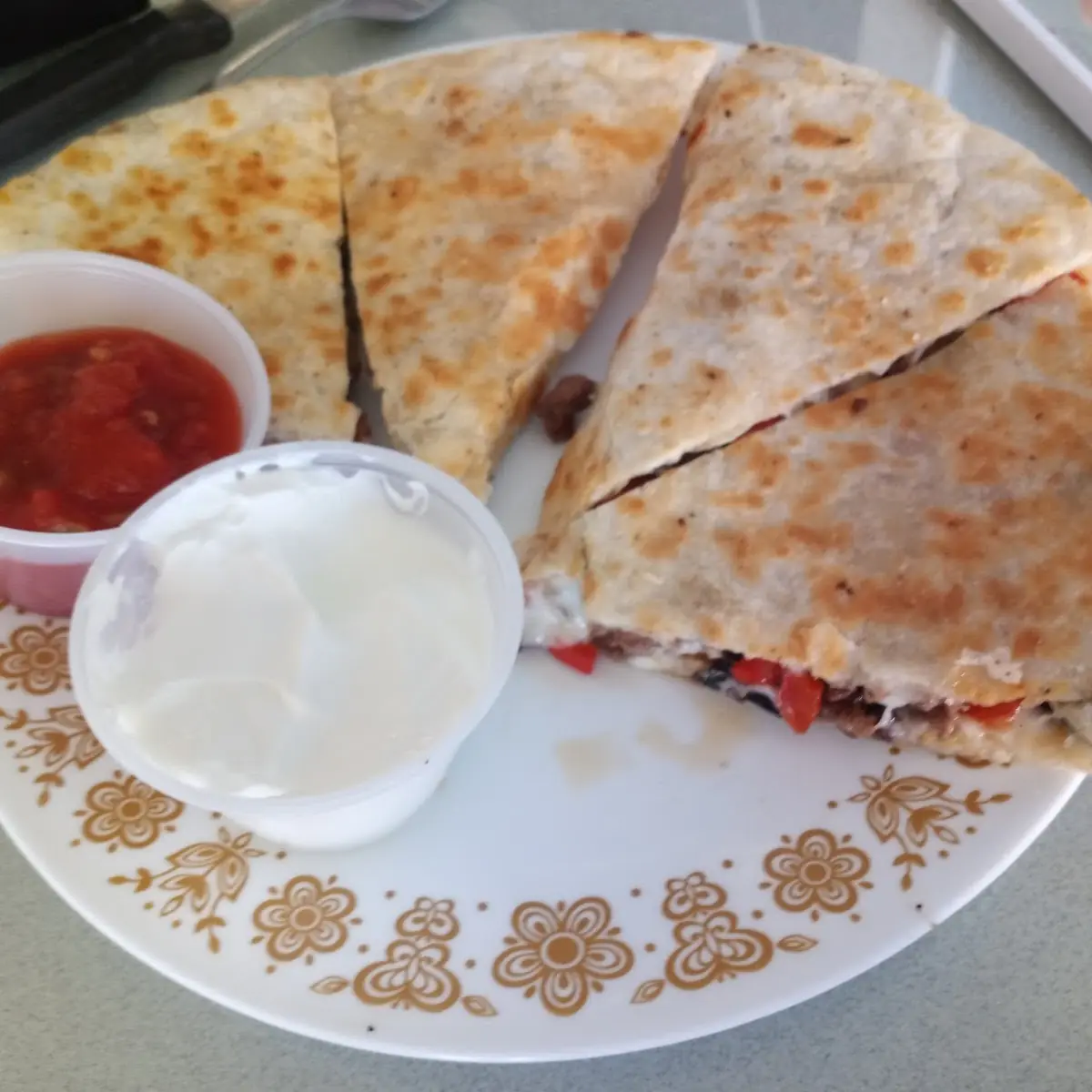 Grilled Chicken Quezadilla