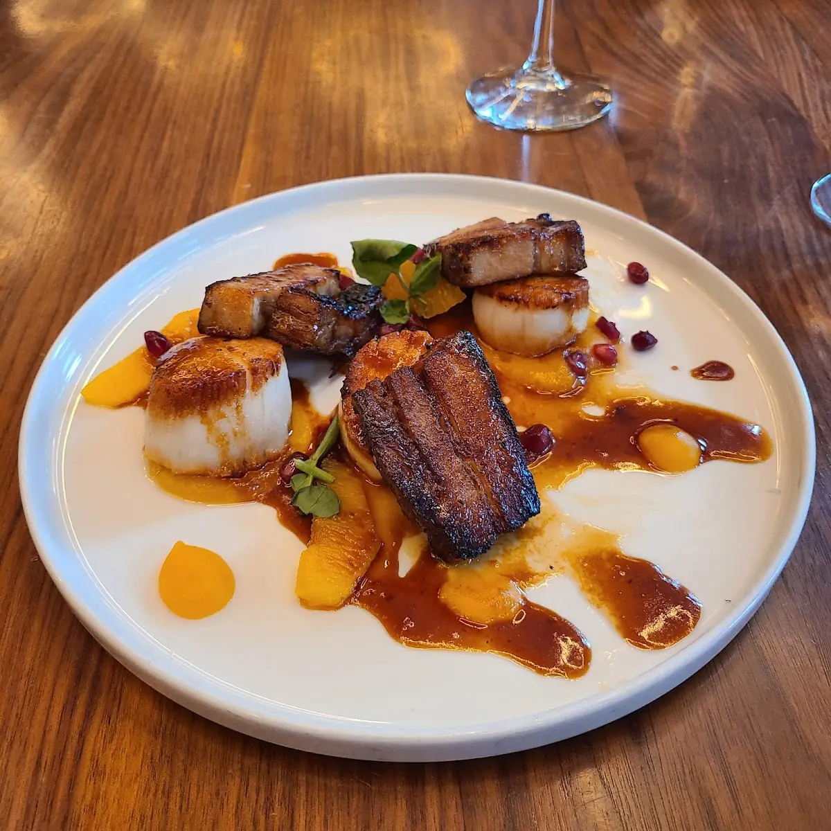 Pan Seared Scallops