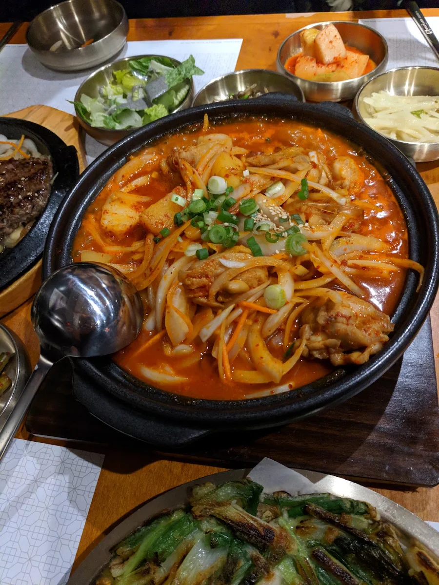 Bokkeumtang Spicy Chicken Stew