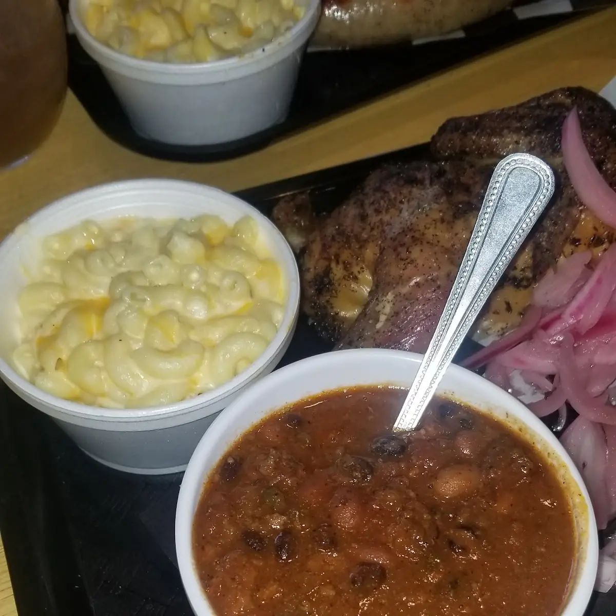 Mac N Cheese and Beans
