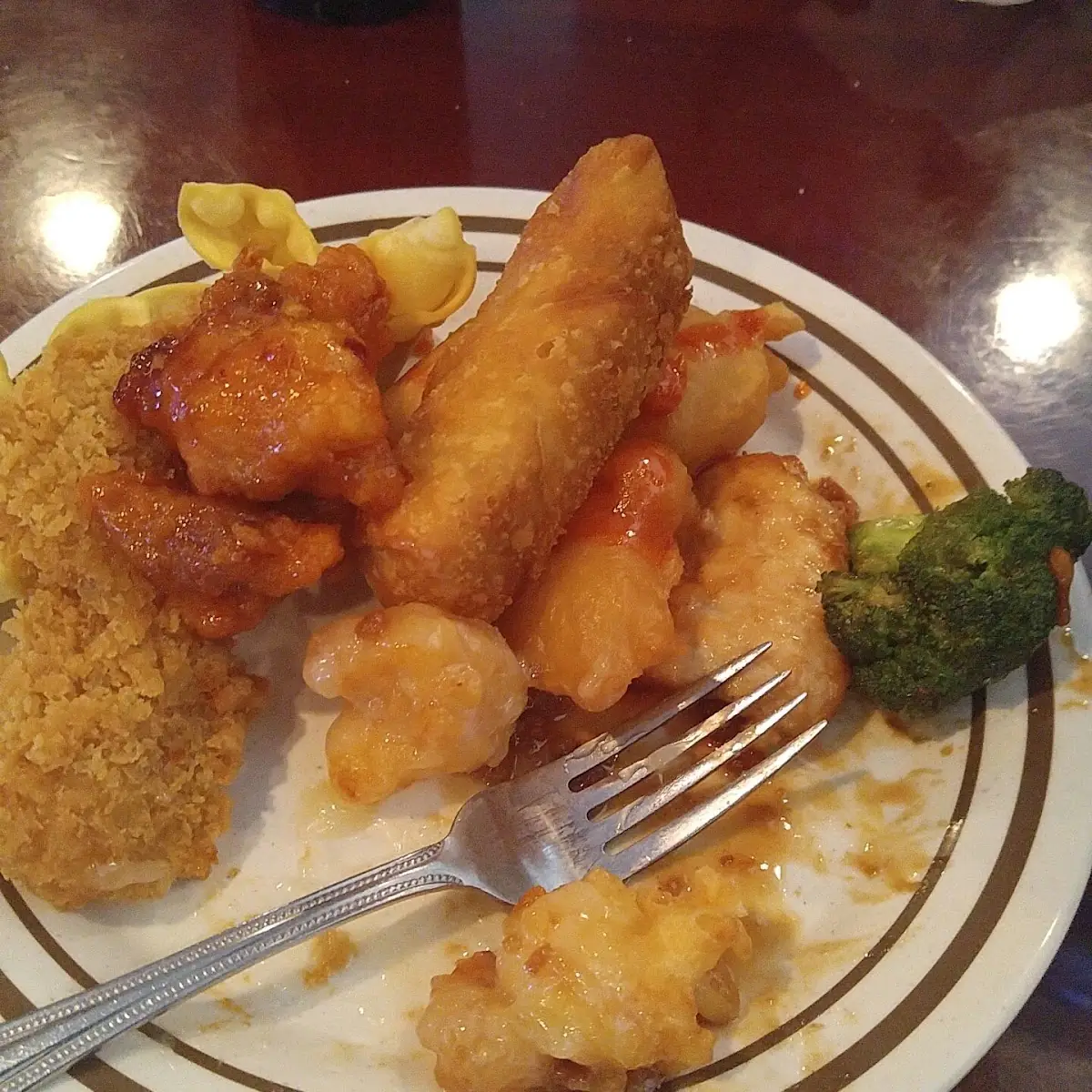 Egg Rollfried Shrimp Fried Chicken